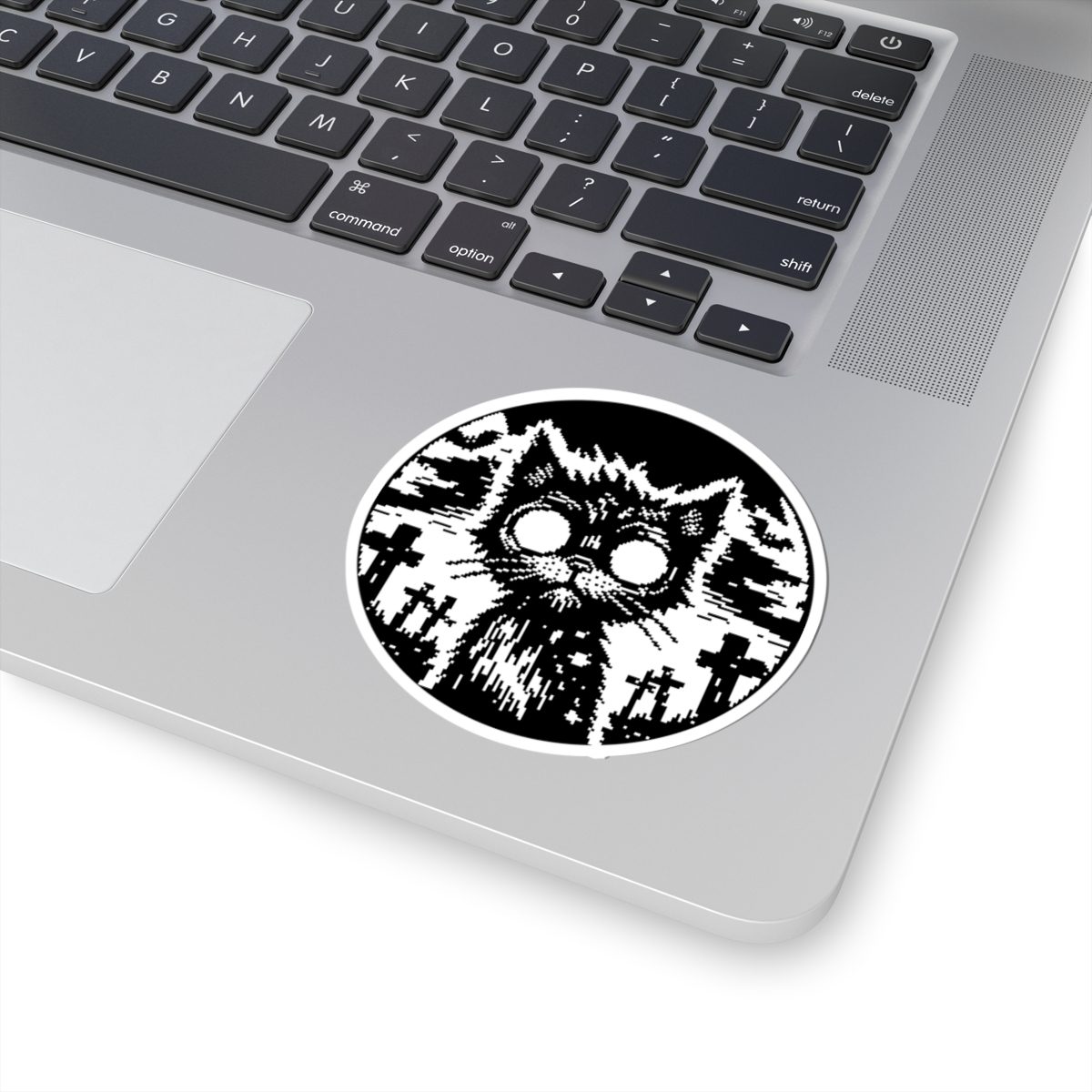 Zombie Cat Kiss-Cut Sticker - Image 14