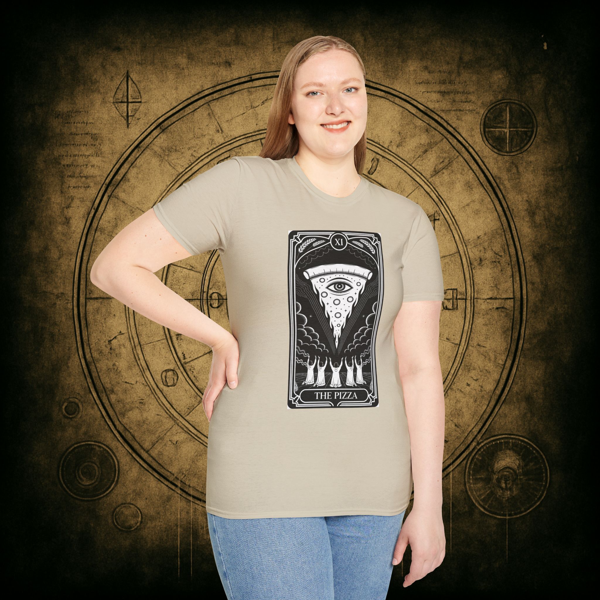 The Pizza Tarot Unisex T-Shirt - Image 19