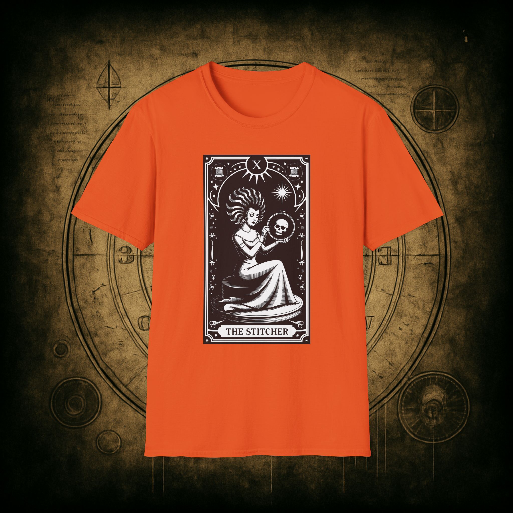 The Stitcher Tarot Unisex T-shirt - Image 27