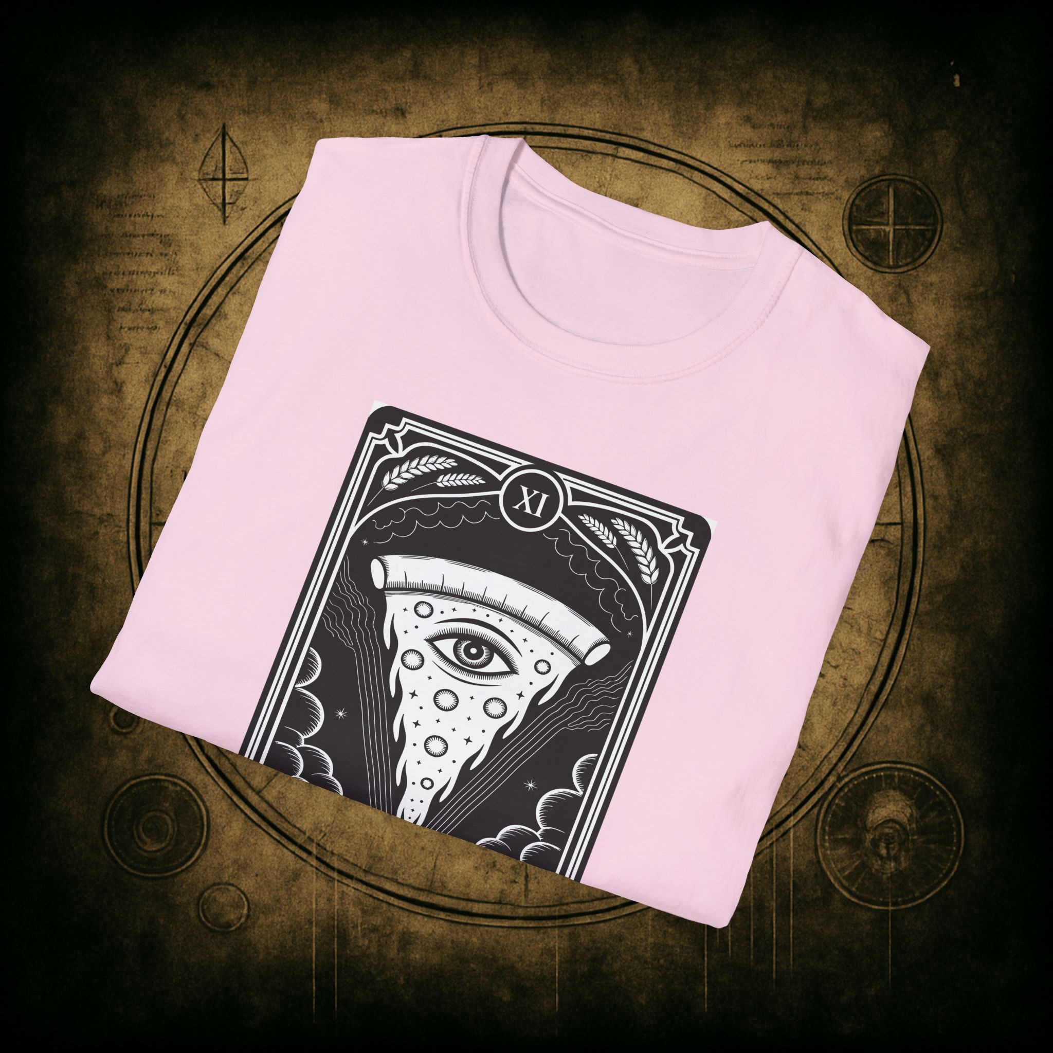 The Pizza Tarot Unisex T-Shirt - Image 64