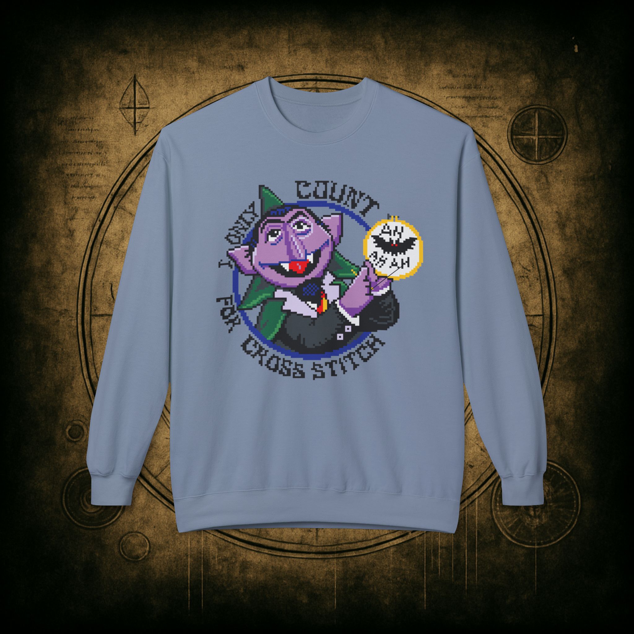 Count for Cross Stitch Unisex Sweatshirt - Image 25