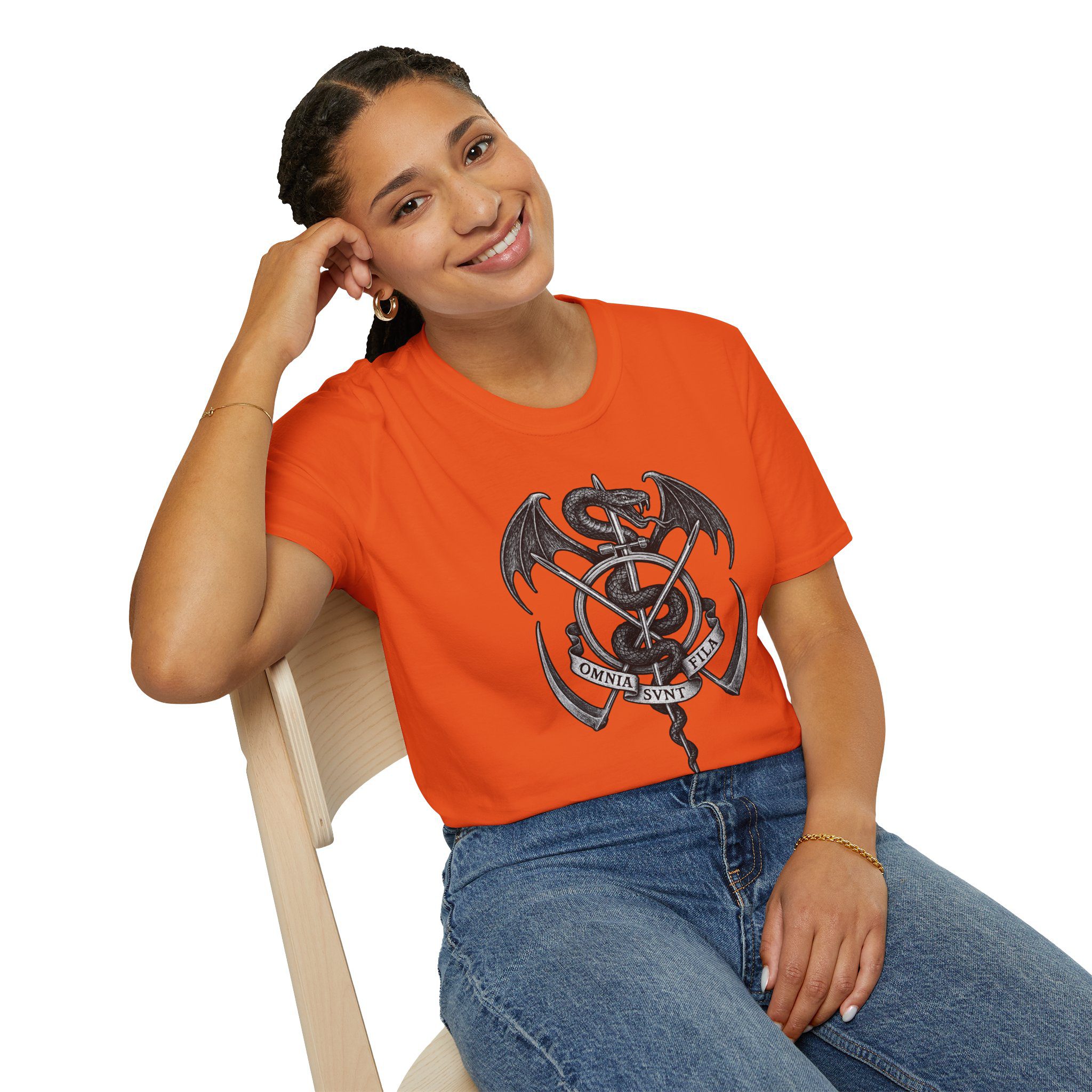 Omnia Sunt Fila Unisex T-shirt - Image 30