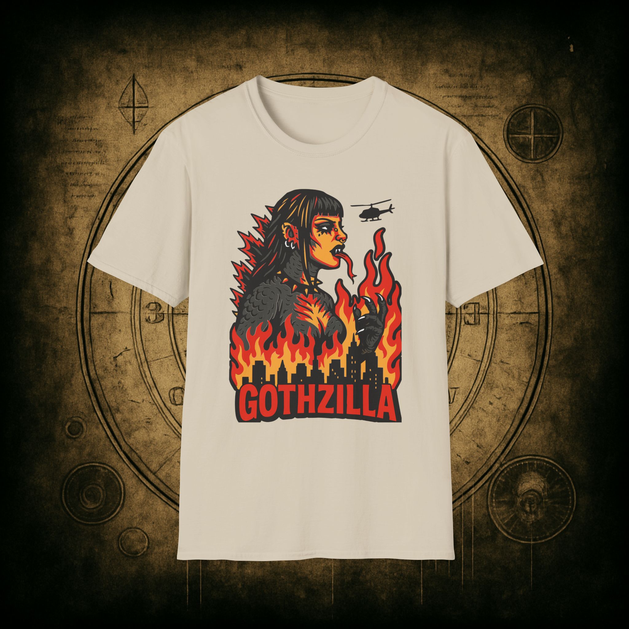 Gothzilla Unisex T-shirt - Image 22