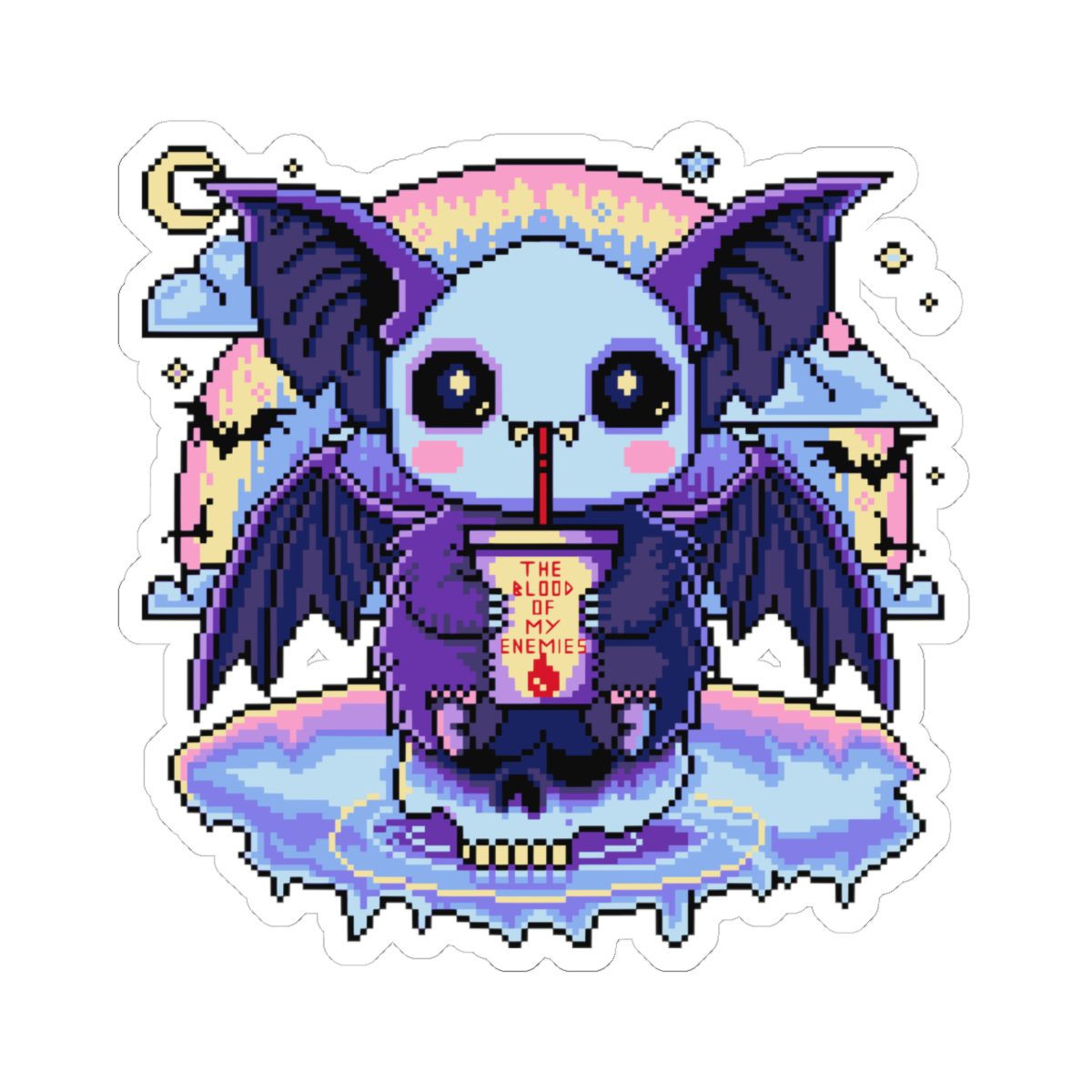 Blood of My Enemies Kiss-Cut Sticker - Image 22