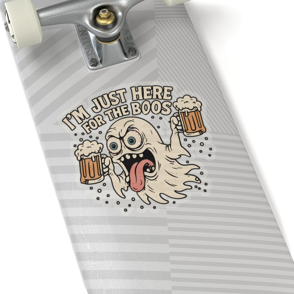 Here for the Boos Kiss-Cut Sticker - Image 20