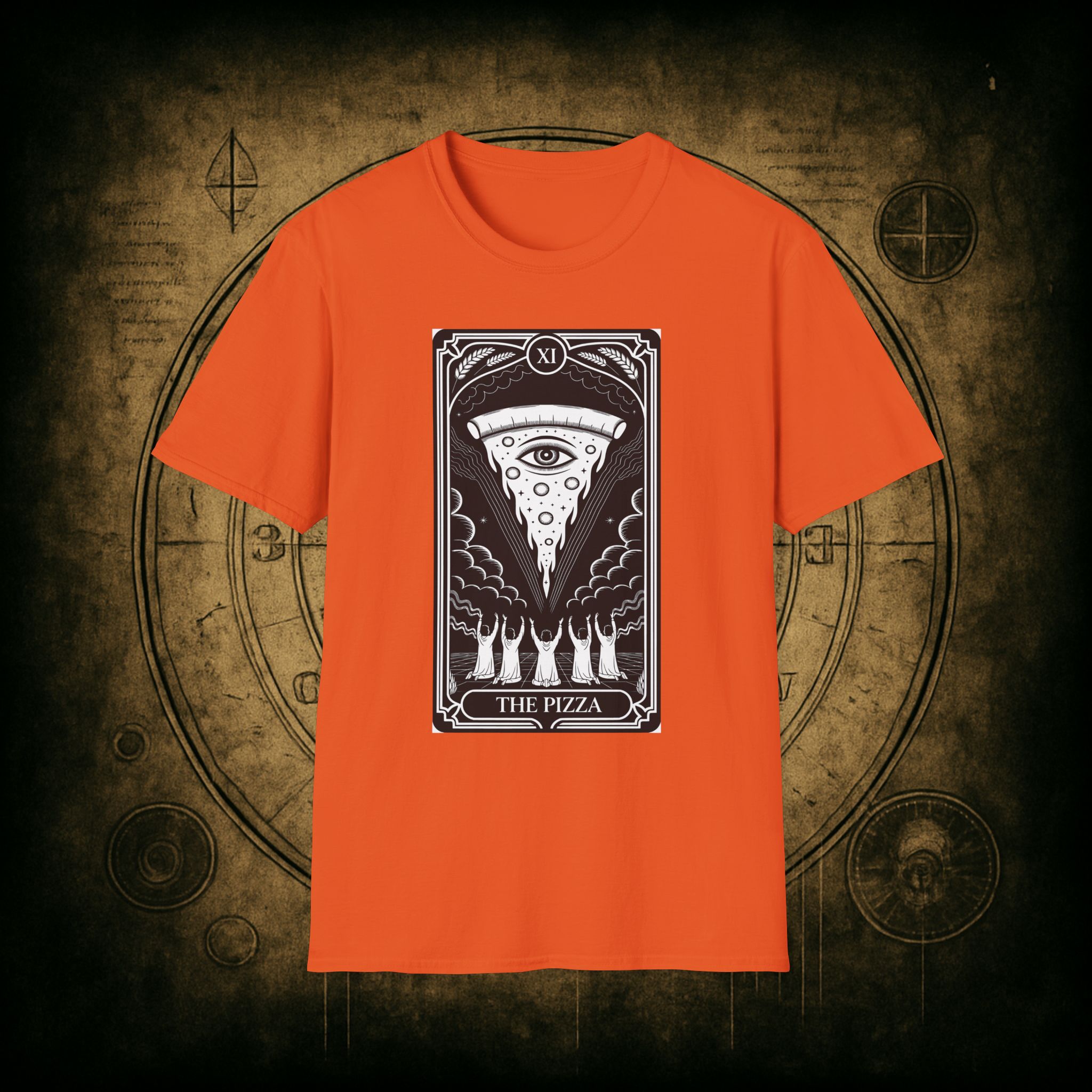 The Pizza Tarot Unisex T-Shirt - Image 27