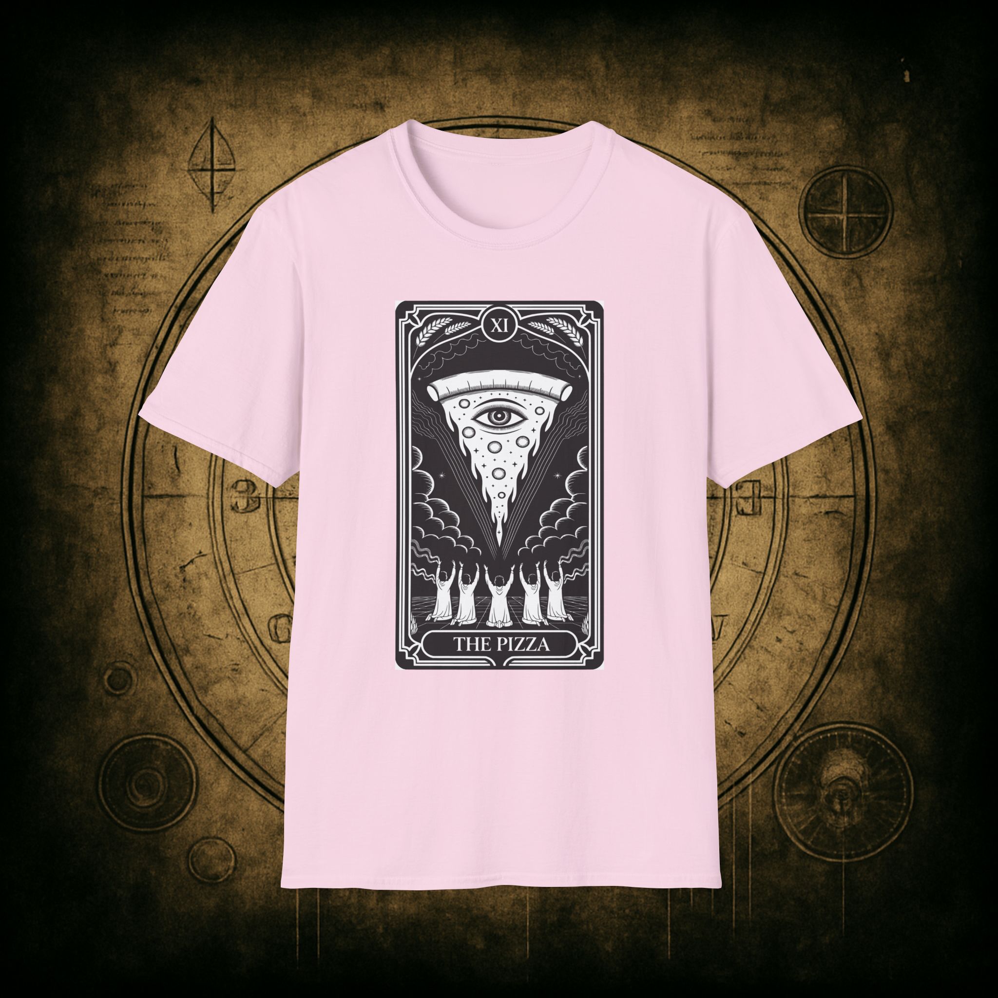 The Pizza Tarot Unisex T-Shirt - Image 63