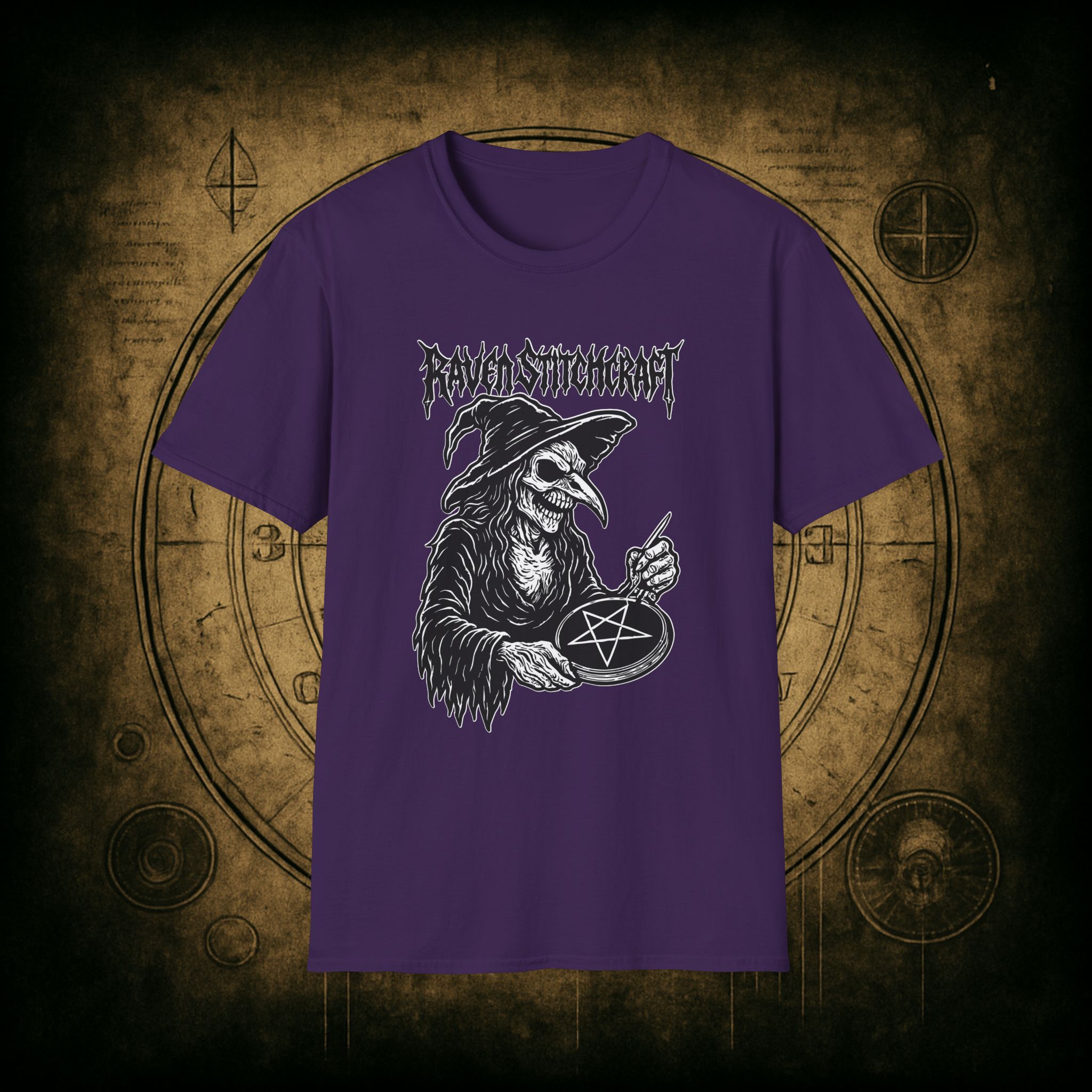 Raven Stitcher Unisex T-Shirt - Image 58