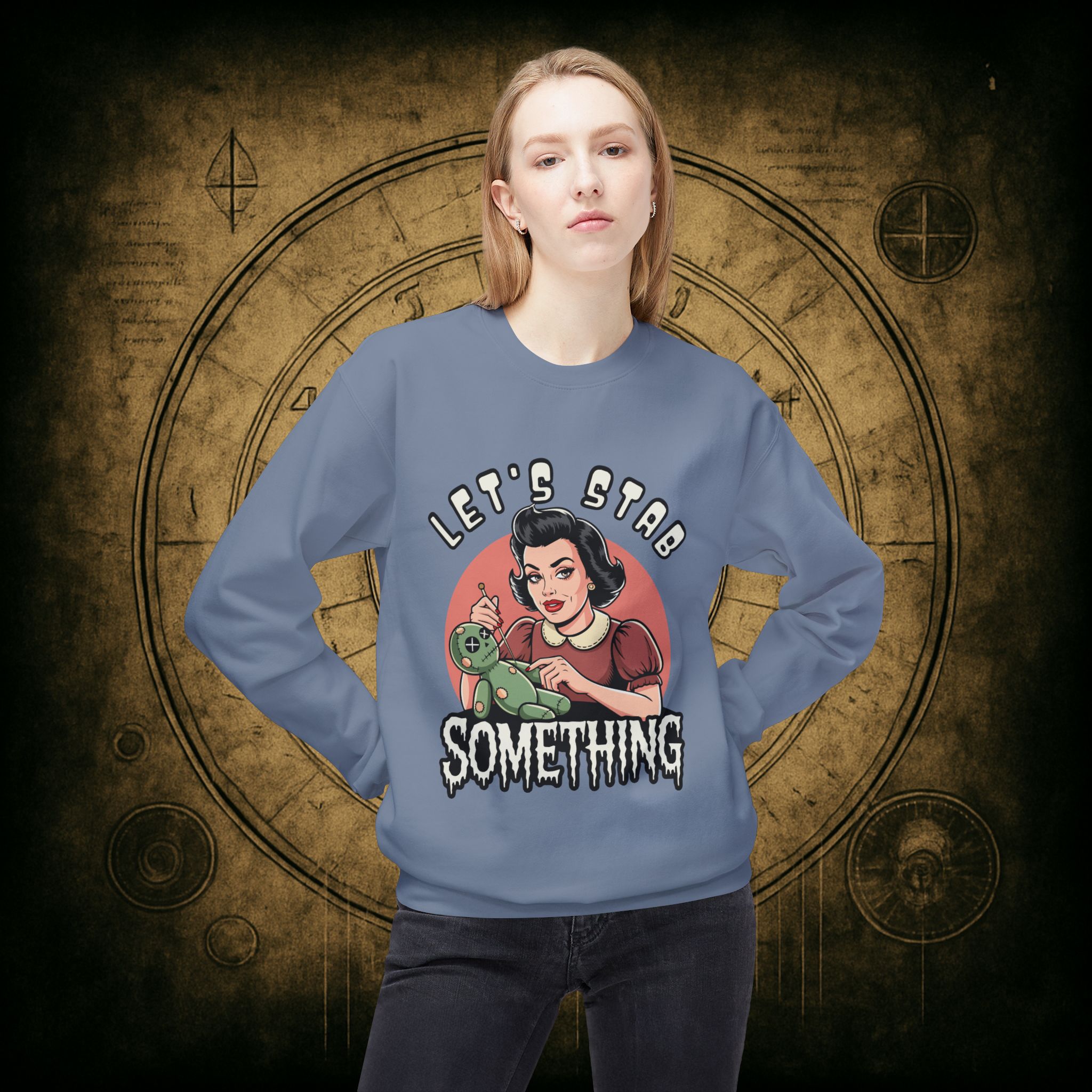 Let’s Stab Something Unisex Sweatshirt - Image 26