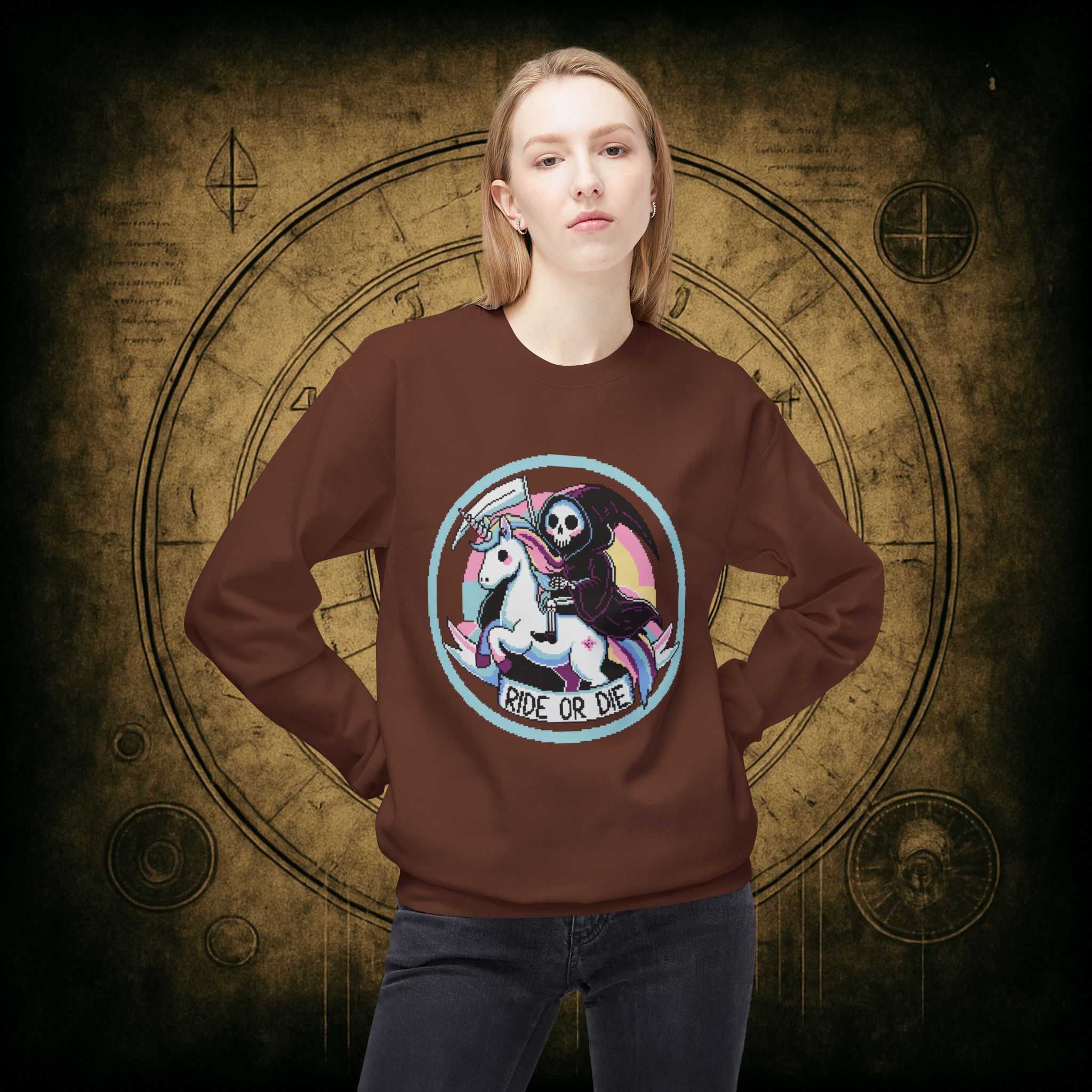 Ride or Die Unisex Sweatshirt - Image 11