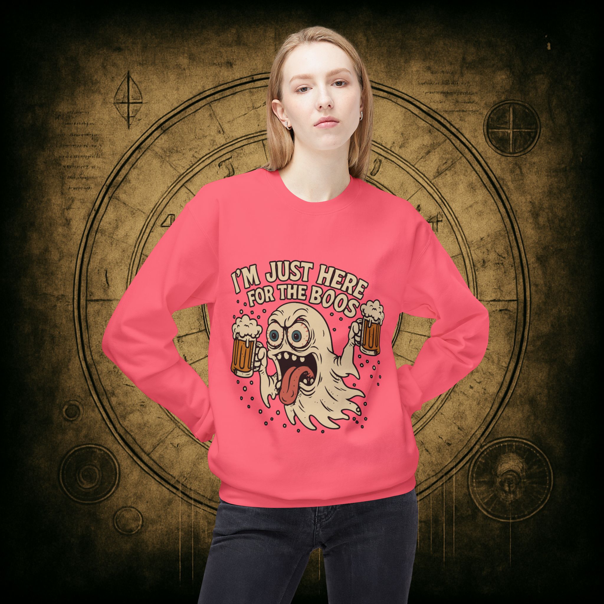 Here for the Boos Unisex Softstyle Sweatshirt - Image 41