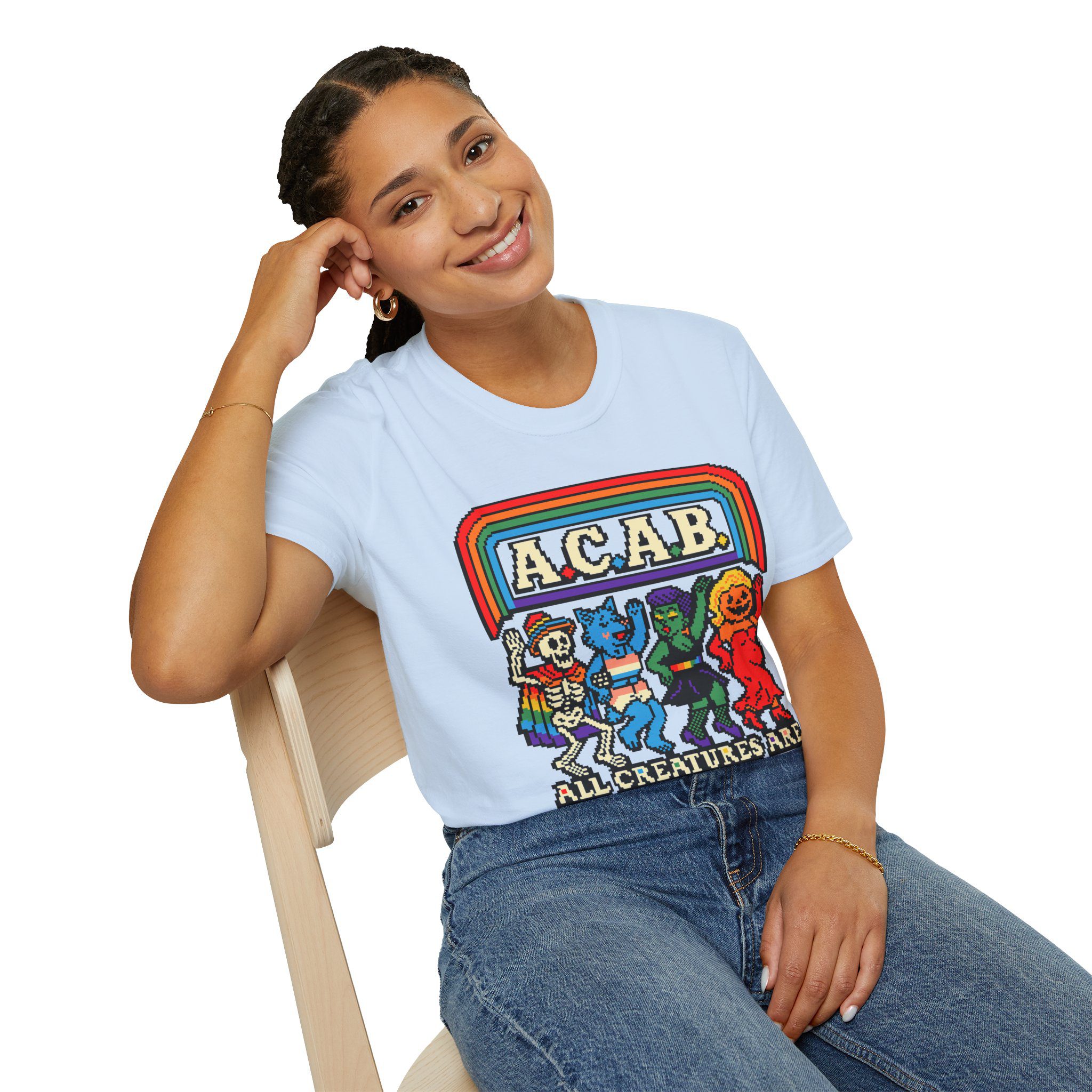 All Creatures are Beautiful Unisex T-Shirt - Image 56
