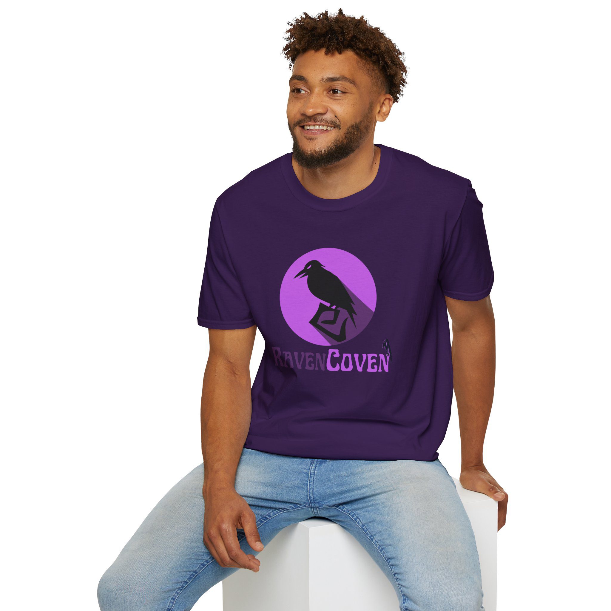 Raven Coven Logo Unisex T-Shirt - Image 5