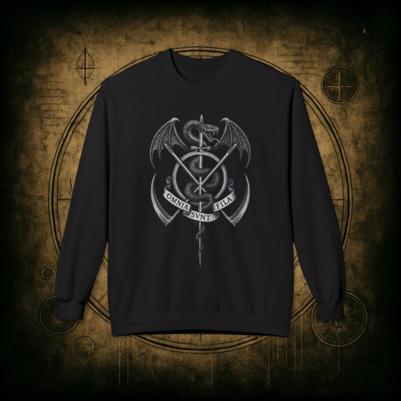 Omnia Sunt Fila Unisex Sweatshirt