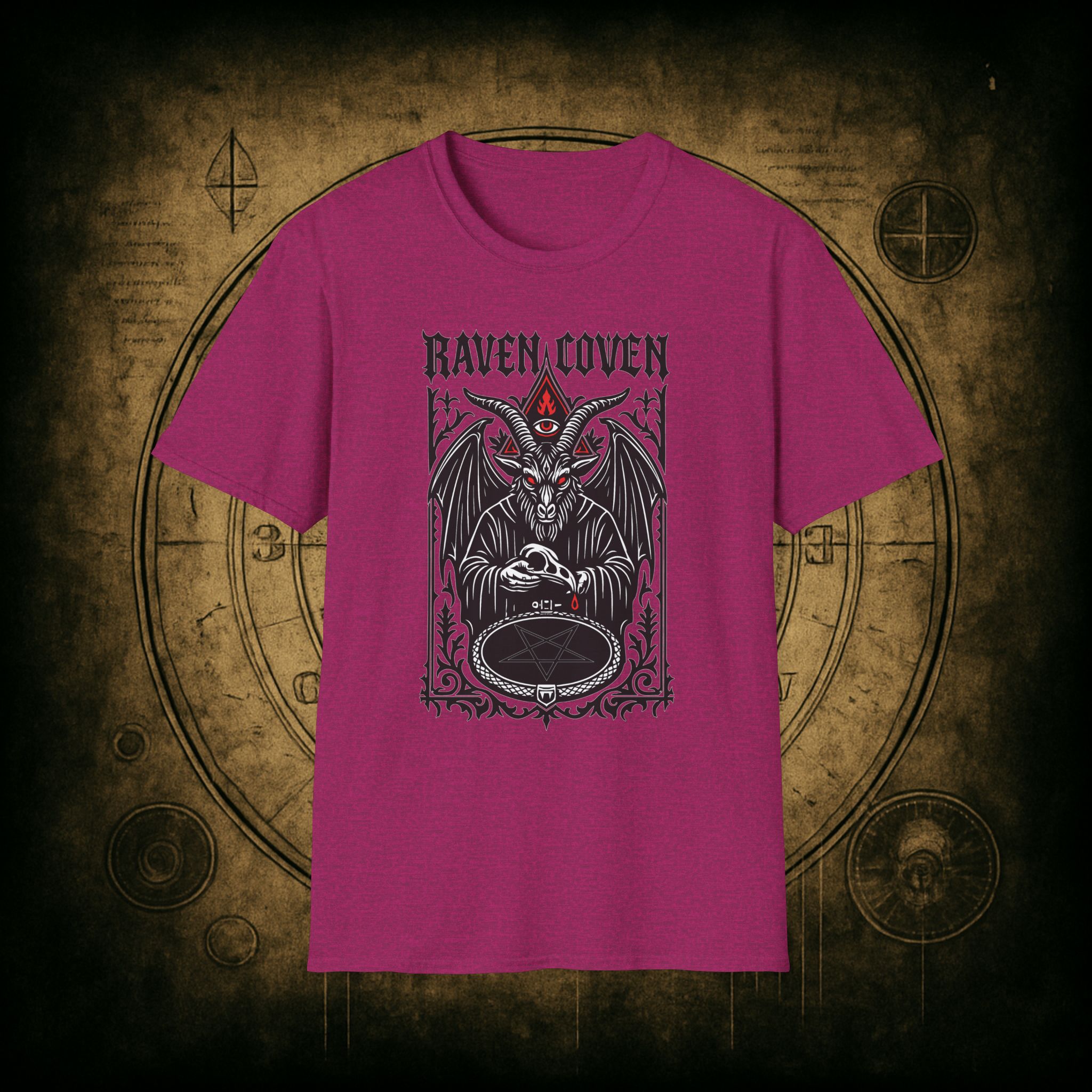 Raven Coven Initiation Unisex T-Shirt - Image 43