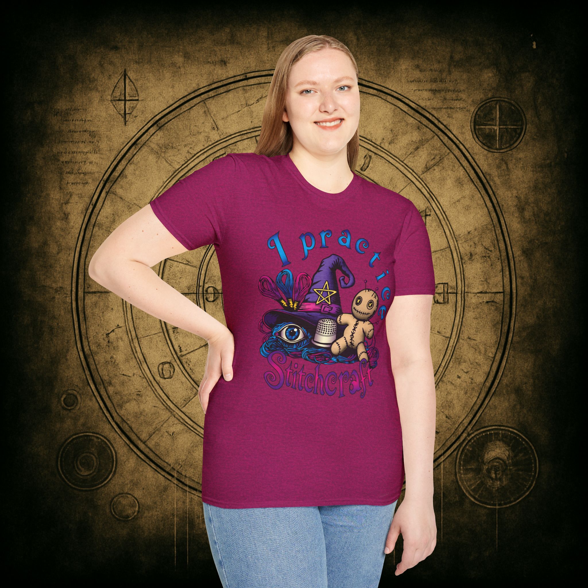 I Practice Stitchcraft Unisex T-Shirt - Image 45