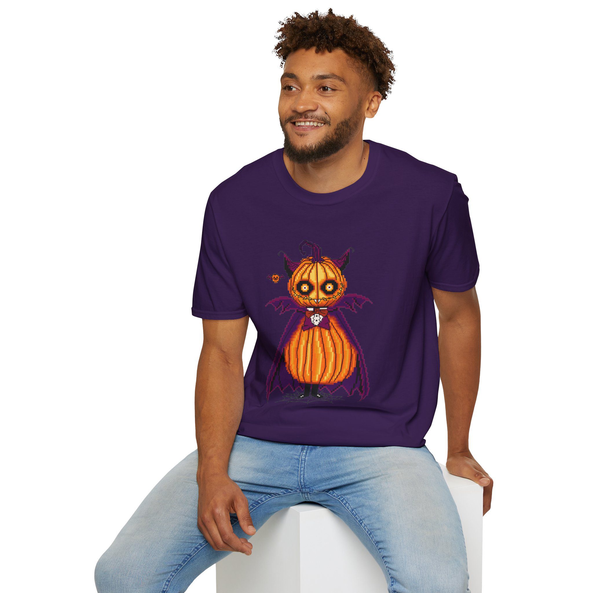 Count Pumpcula Unisex T-Shirt - Image 62