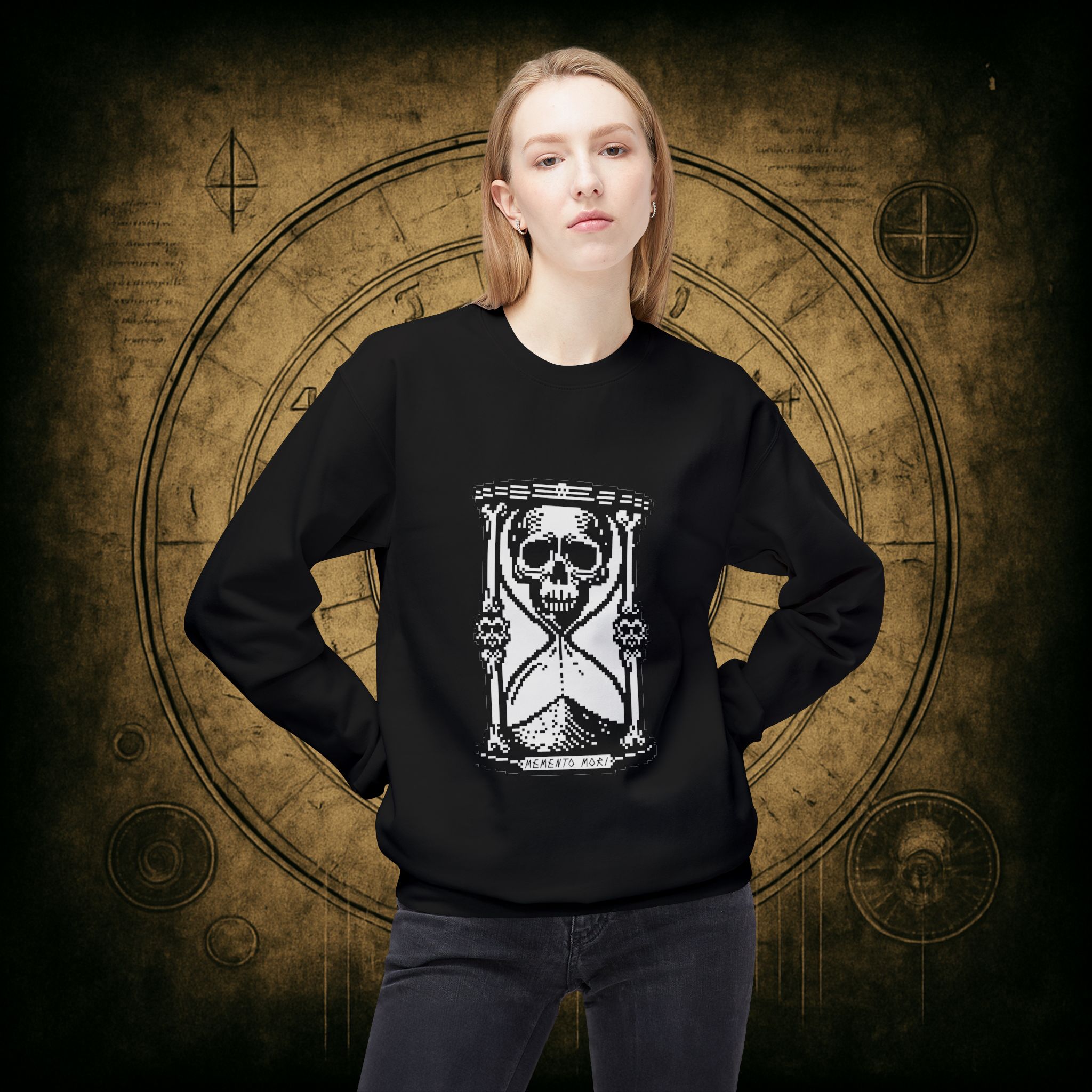 Memento Mori Unisex Sweatshirt - Image 2
