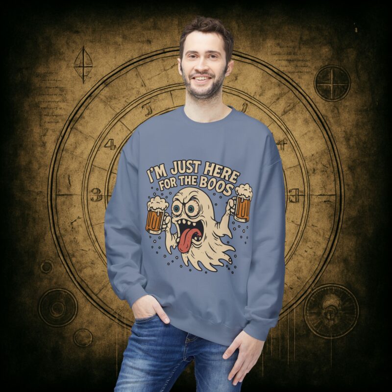 Here for the Boos Unisex Softstyle Sweatshirt - Image 27