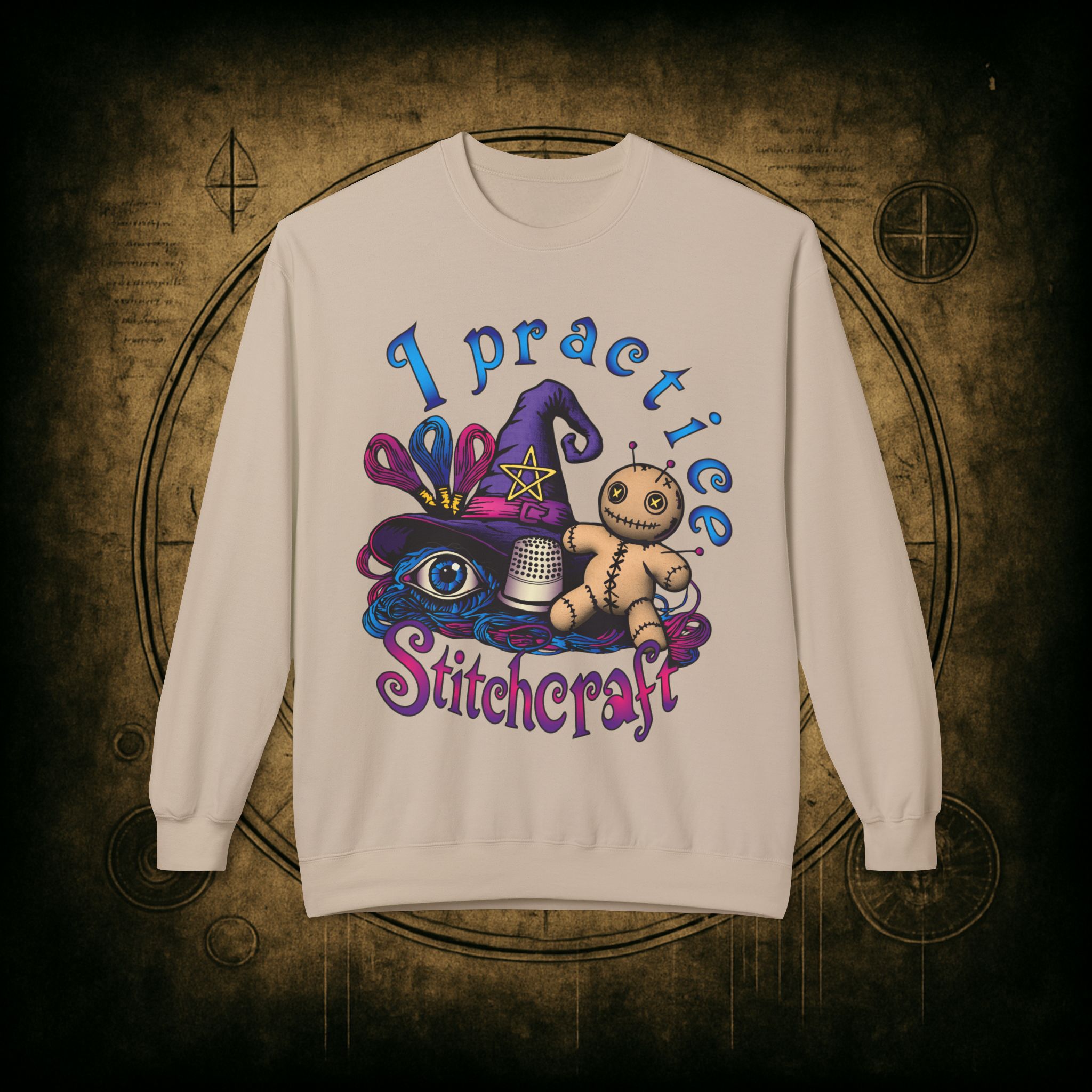 I Practice Stitchcraft Unisex Sweatshirt - Image 13