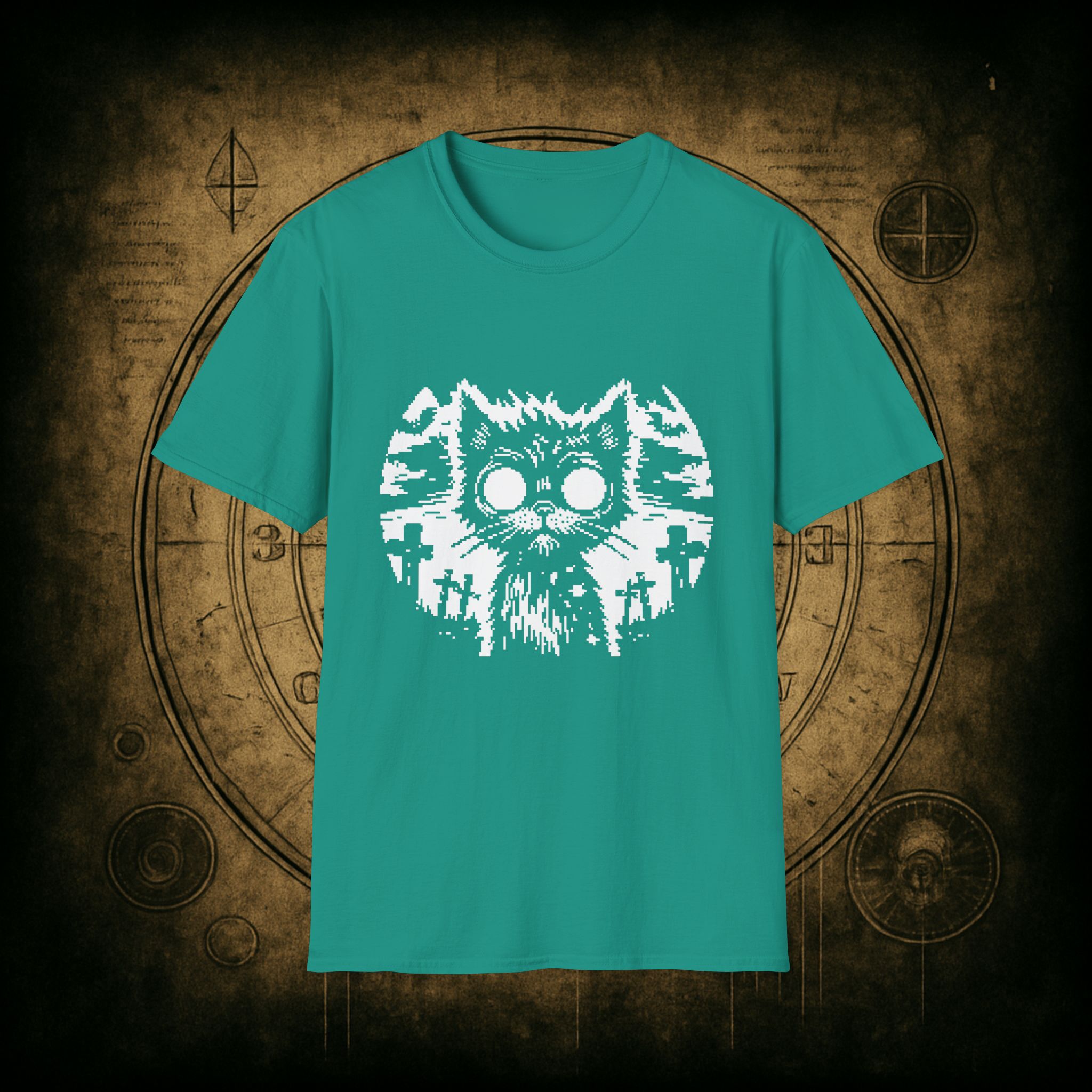 Zombie Cat Unisex T-Shirt - Image 43