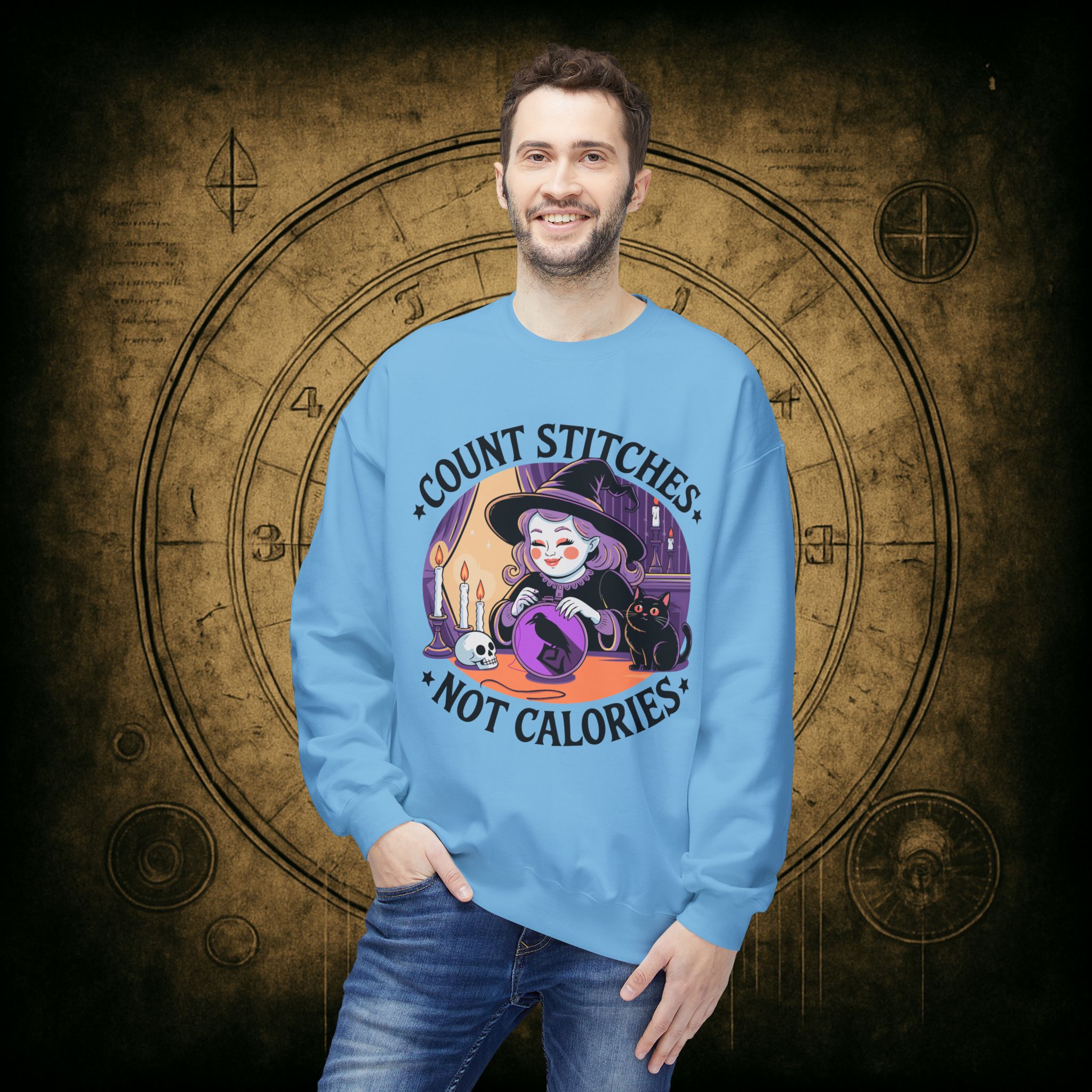 Count Stitches Unisex Sweatshirt - Image 24
