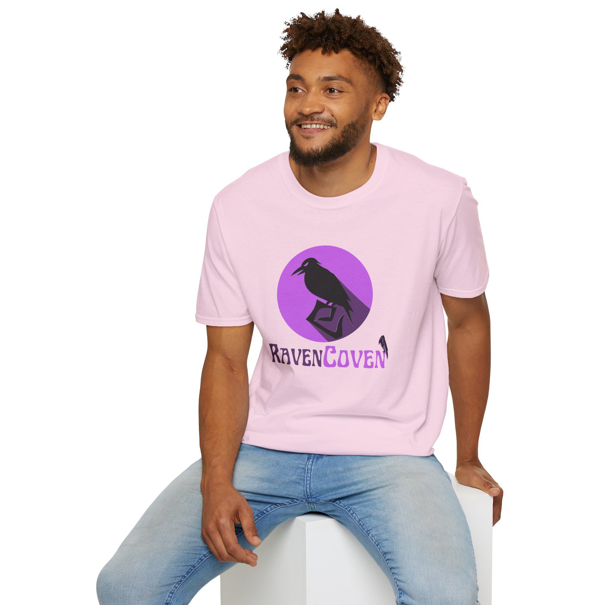 Raven Coven Logo Unisex T-Shirt - Image 67