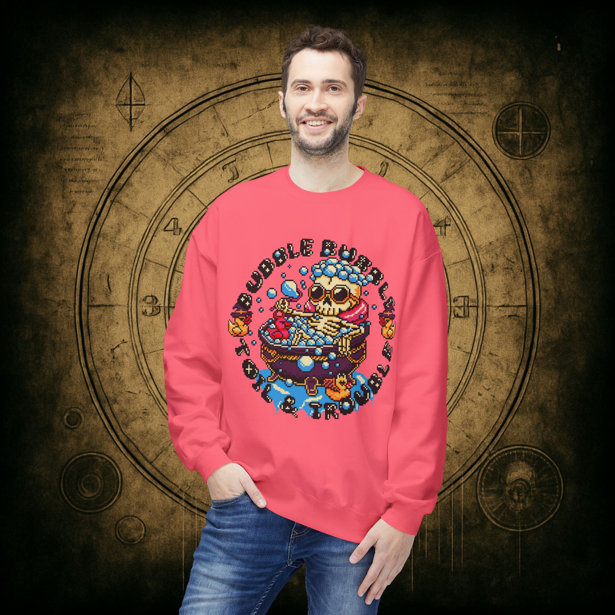 Bubble Bubble Unisex Sweatshirt - Image 42