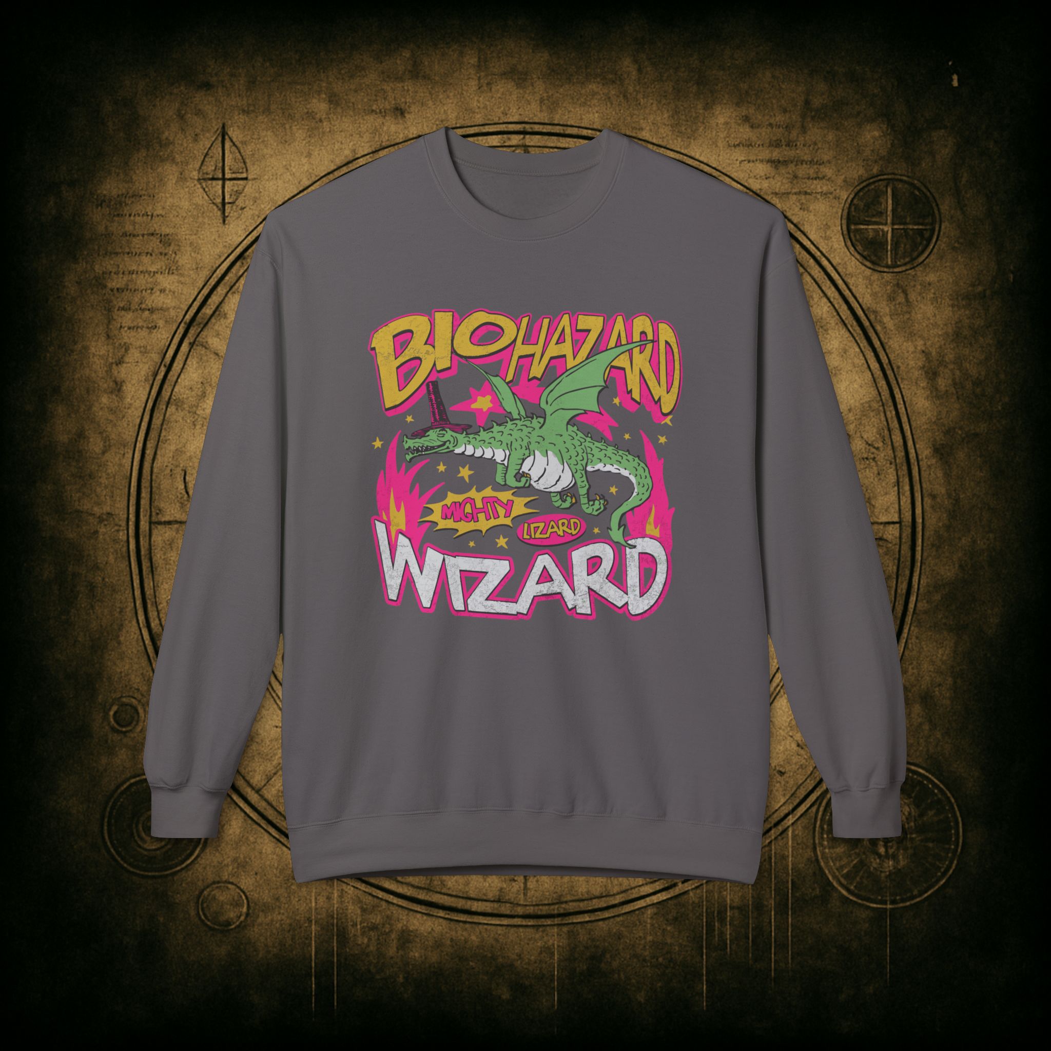 Biohazard Wizard Unisex Sweatshirt - Image 28