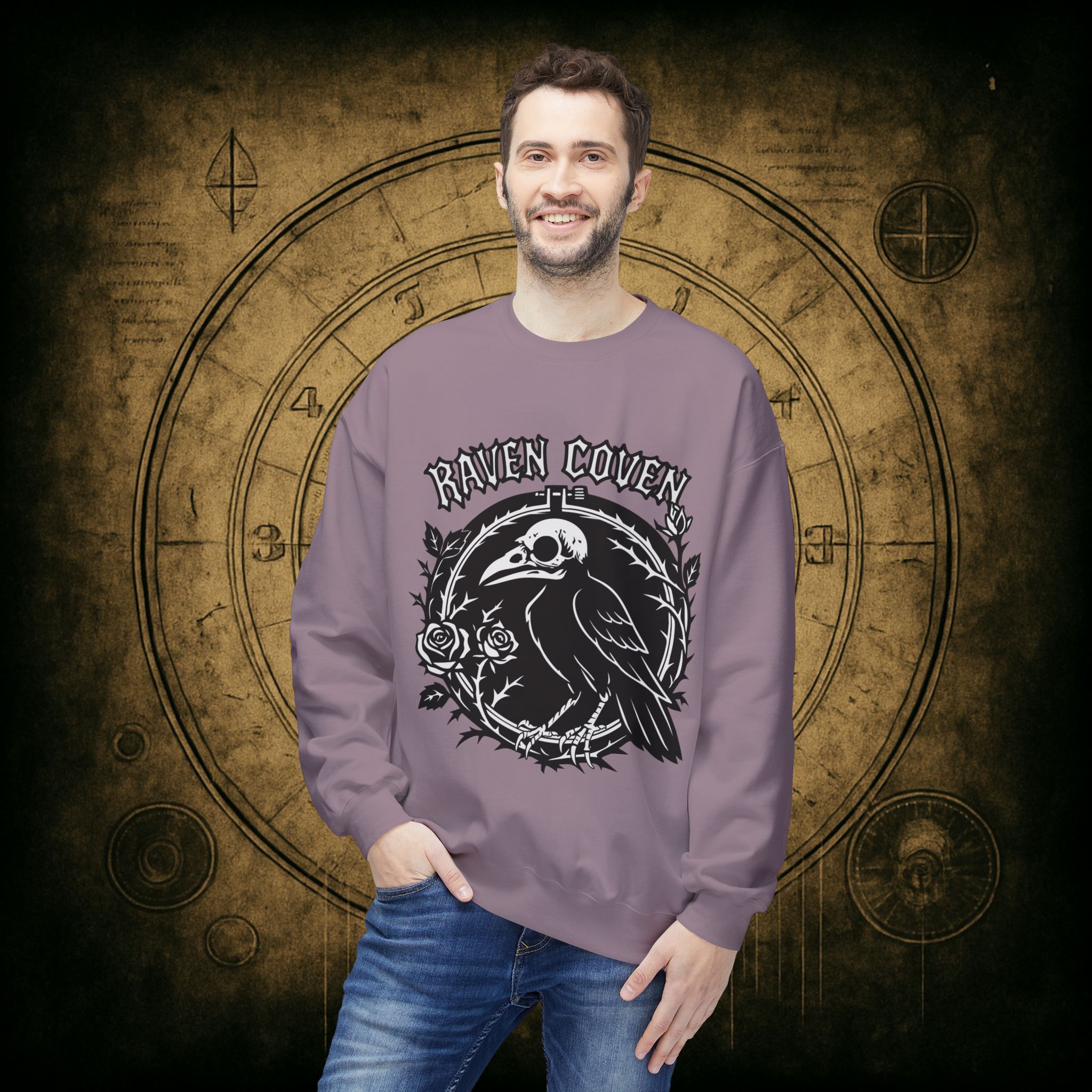 Raven of the Coven Raven Unisex Sweatshirt - Image 39