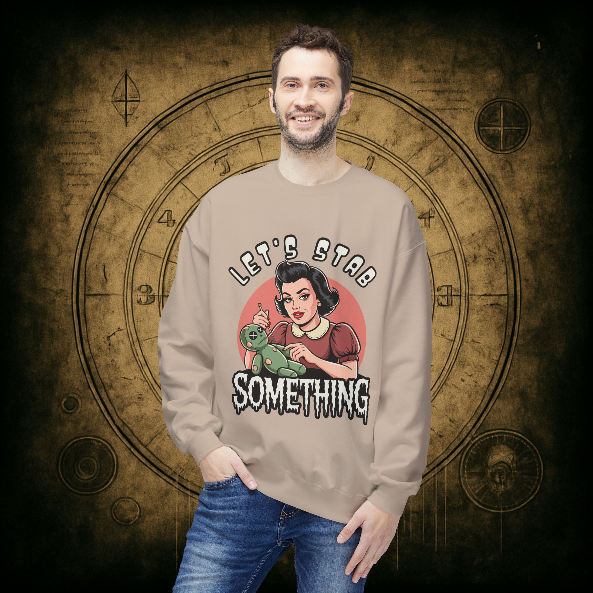 Let’s Stab Something Unisex Sweatshirt - Image 15