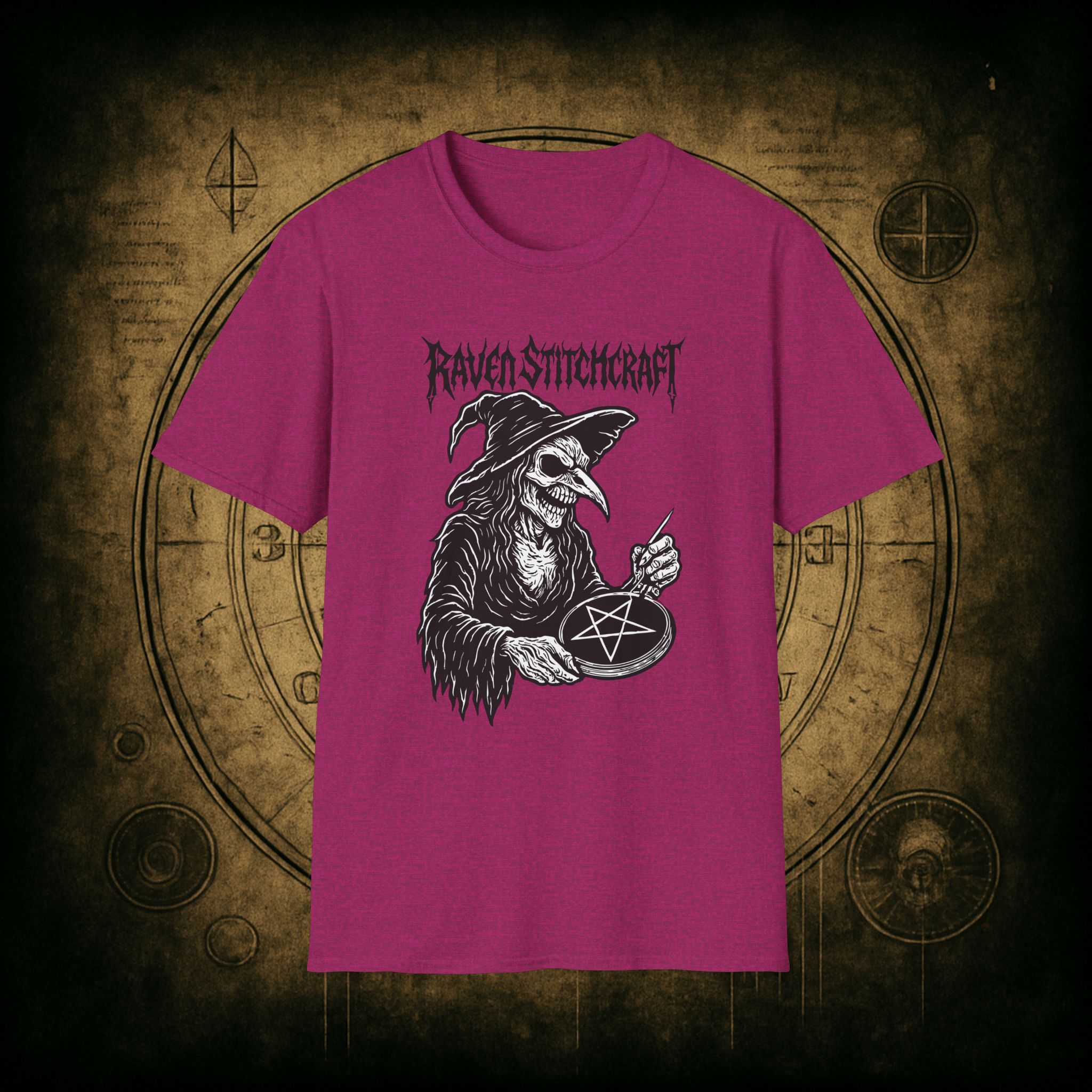 Raven Stitcher Unisex T-Shirt - Image 38