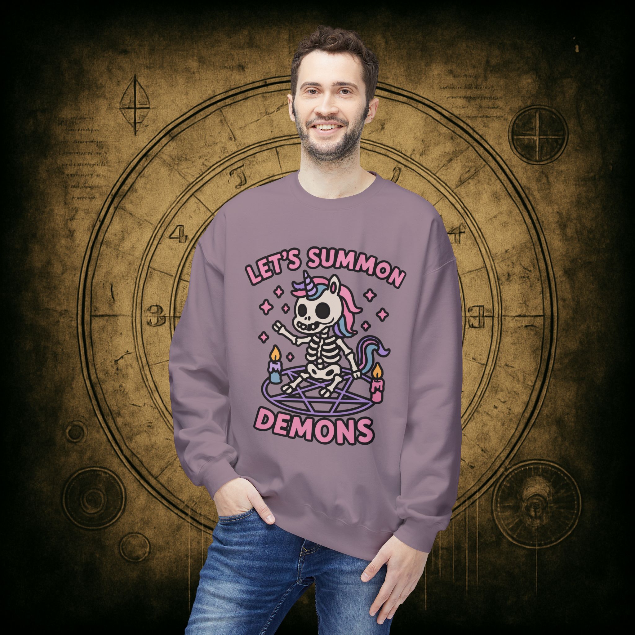 Let’s Summon Demons Unisex Sweatshirt - Image 39