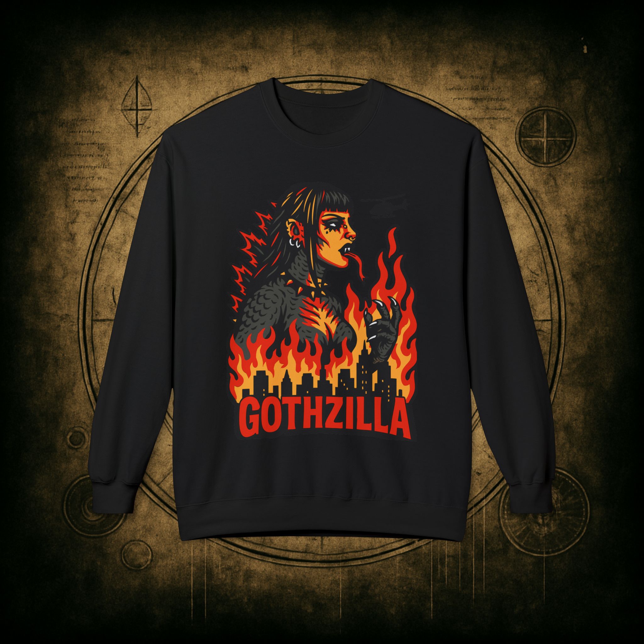 Gothzilla Unisex Sweatshirt