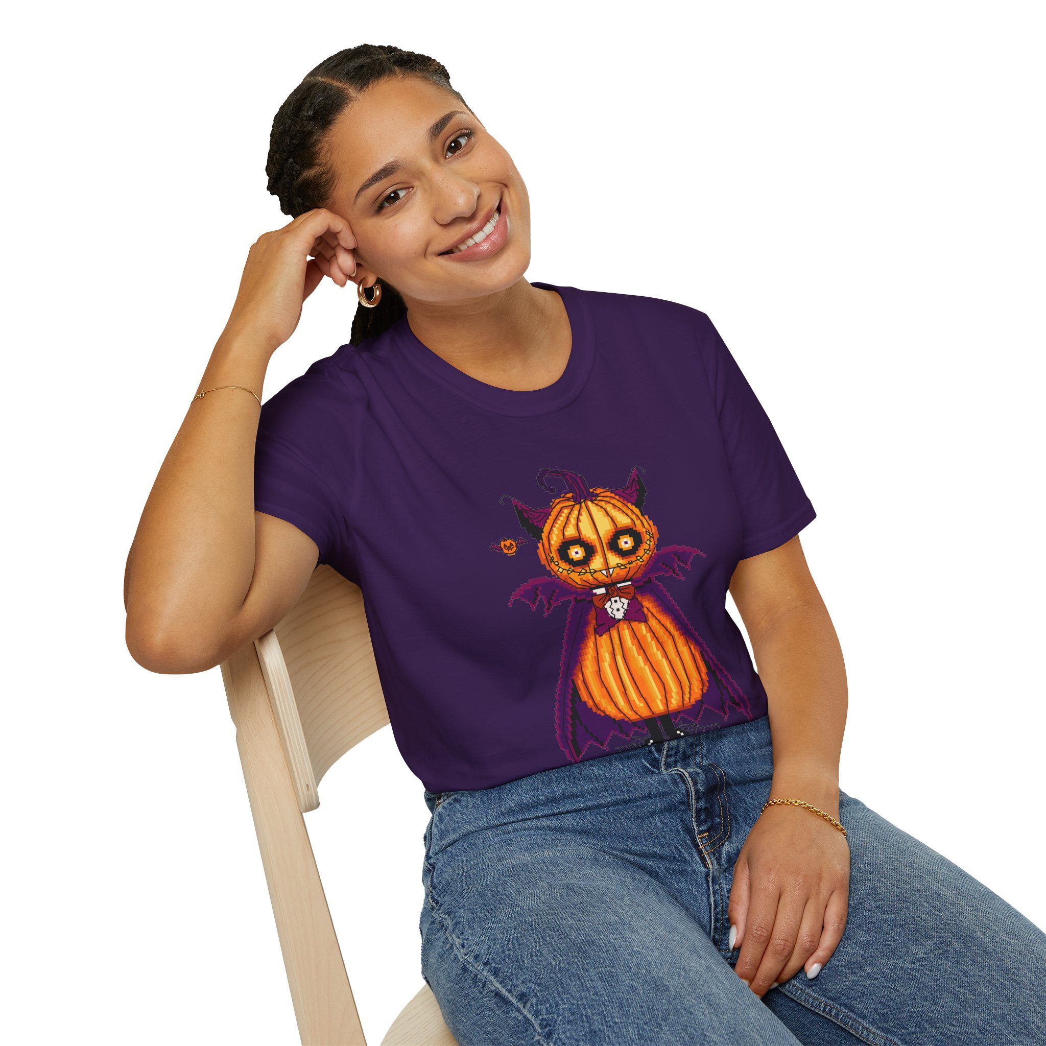 Count Pumpcula Unisex T-Shirt - Image 61