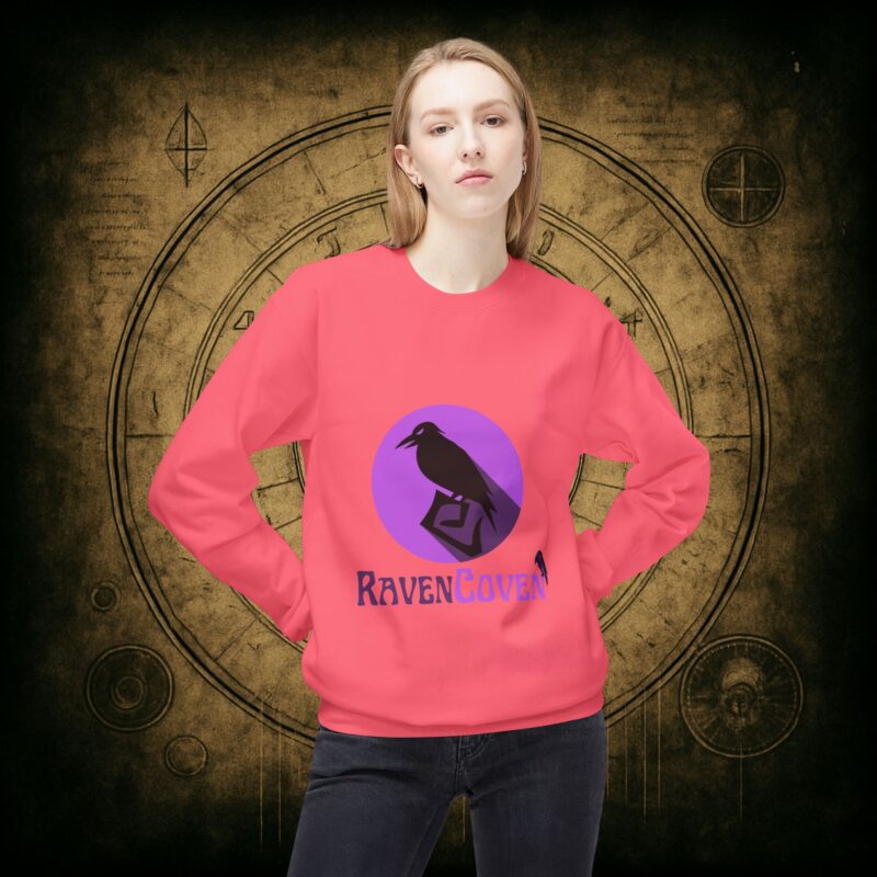 Raven Coven Logo Unisex Sweatshirt - Image 41