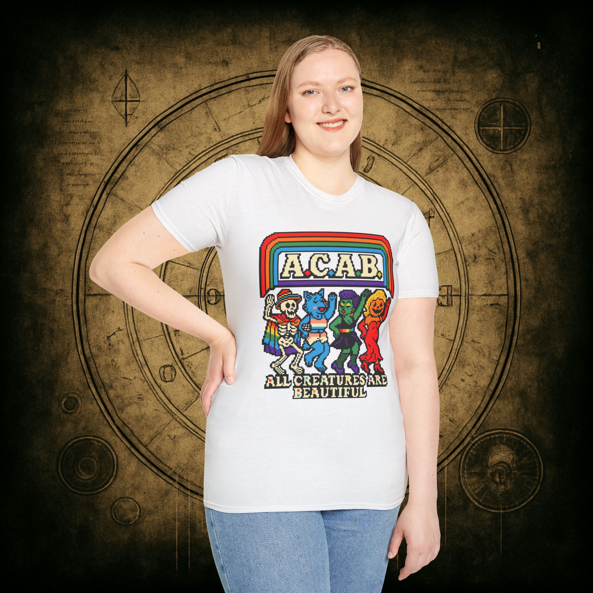 All Creatures are Beautiful Unisex T-Shirt - Image 25