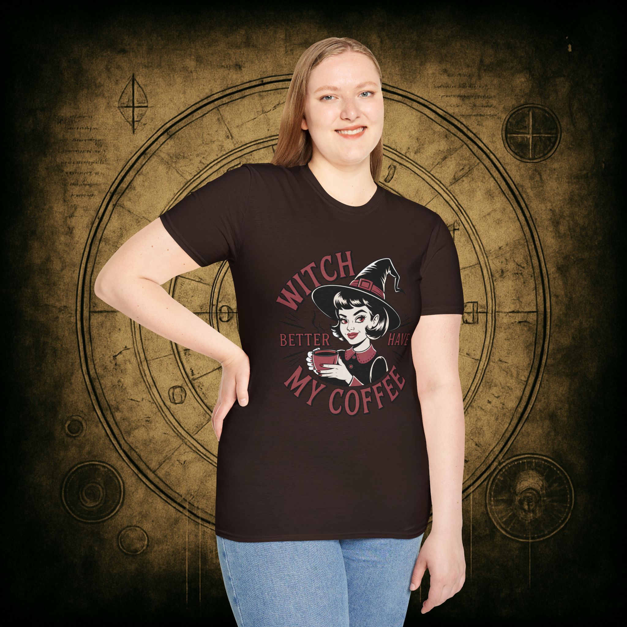 Witch Better Have My Coffee Unisex T-Shirt - Image 3