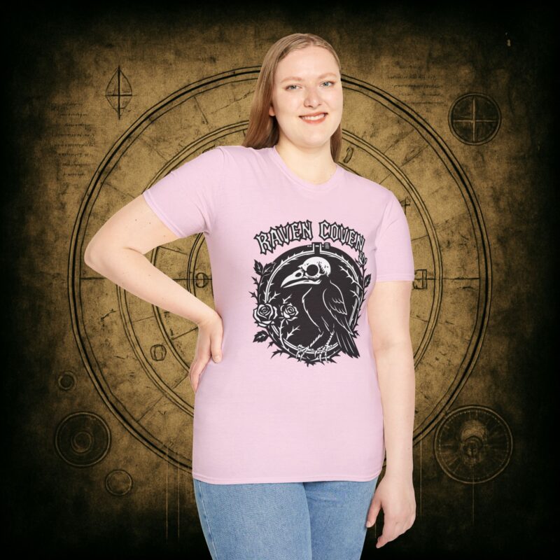 Raven of the Coven Raven Unisex T-Shirt - Image 65