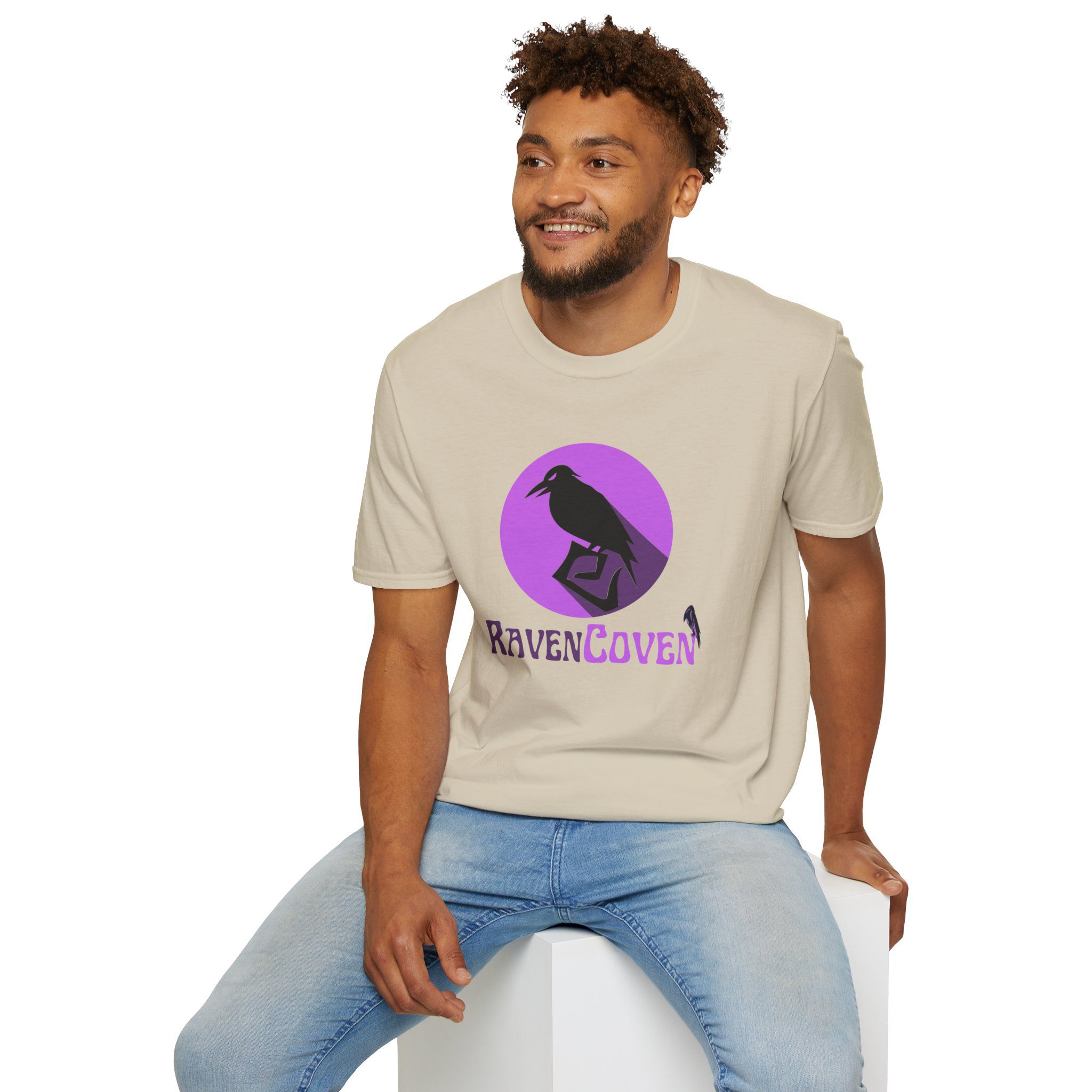 Raven Coven Logo Unisex T-Shirt - Image 26