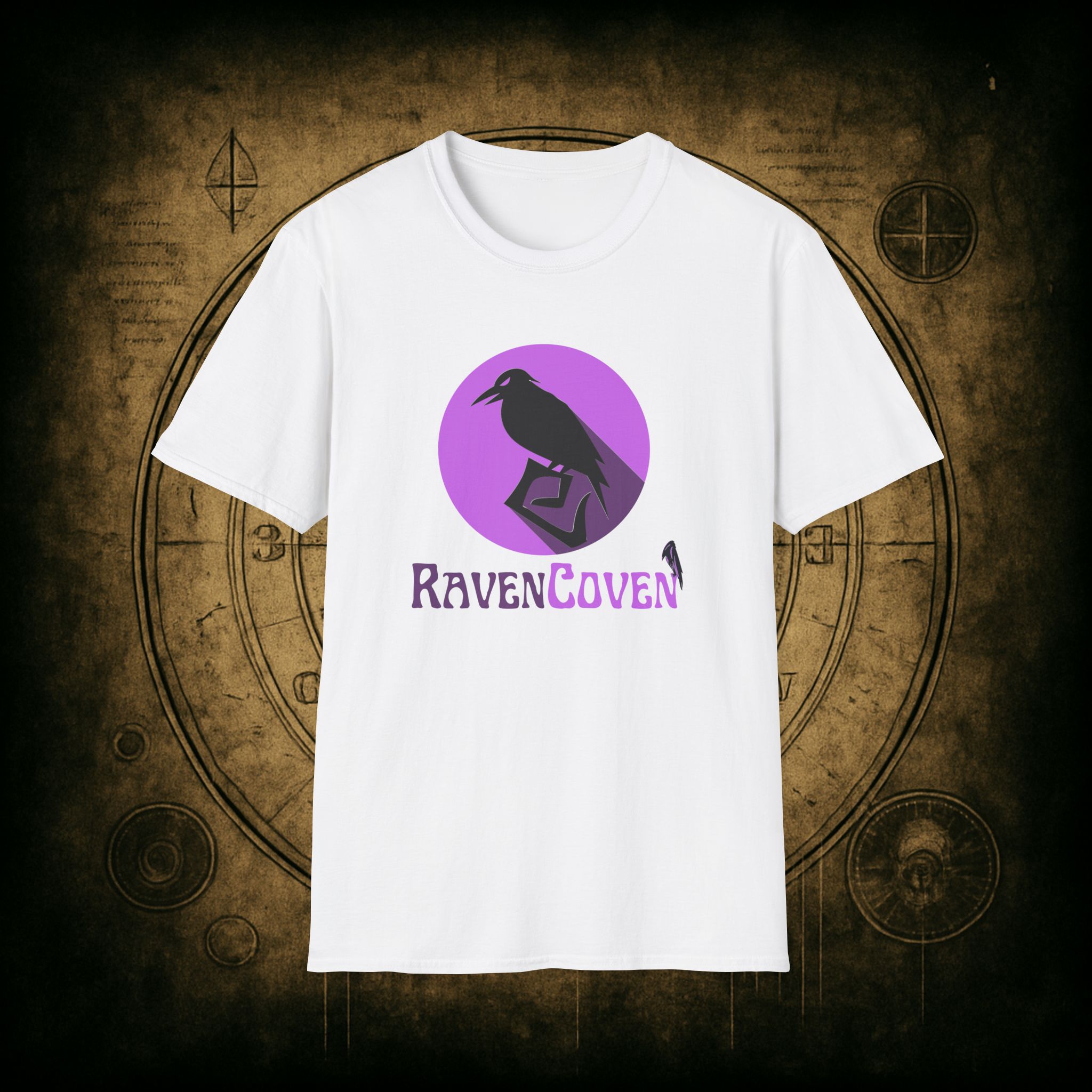 Raven Coven Logo Unisex T-Shirt - Image 18
