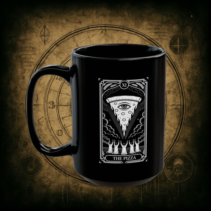 The Pizza Tarot Ceramic Mug - Image 8