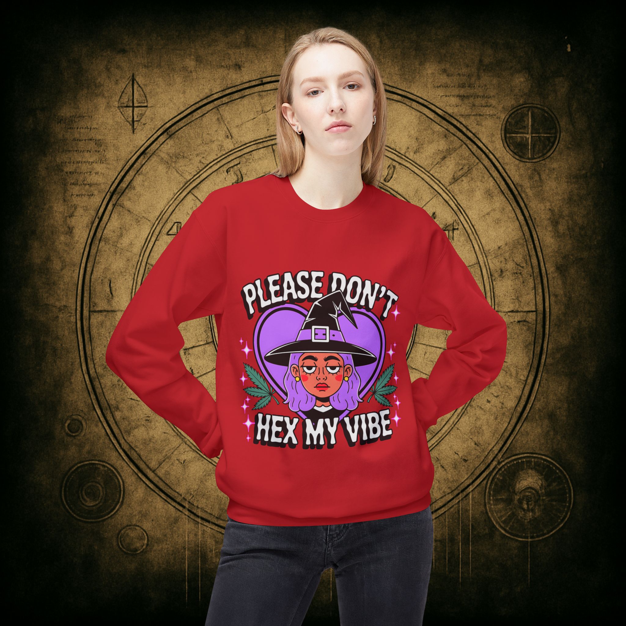 Don’t Hex My Vibe Unisex Sweatshirt - Image 5