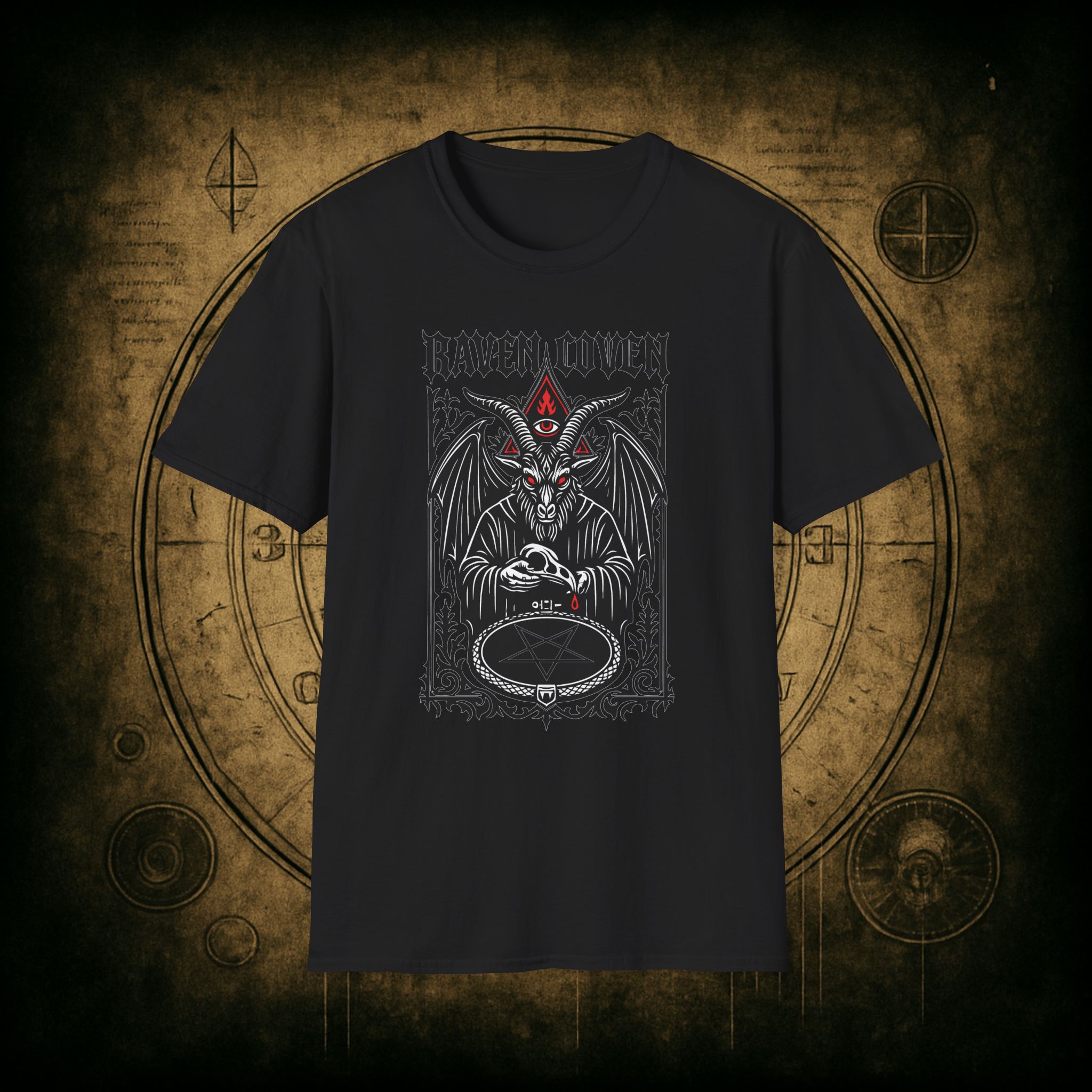 Raven Coven Initiation Unisex T-Shirt - Image 6