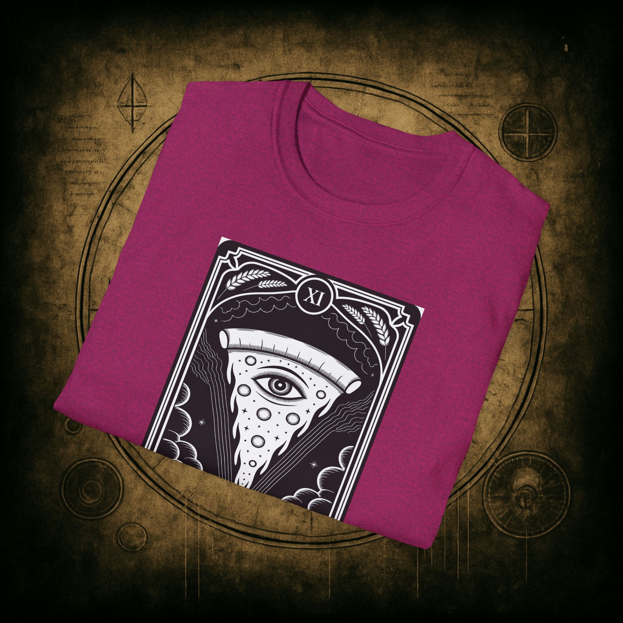 The Pizza Tarot Unisex T-Shirt - Image 39