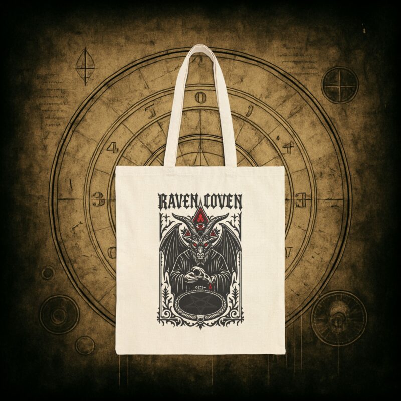 Raven Coven Initiation Tote Bag