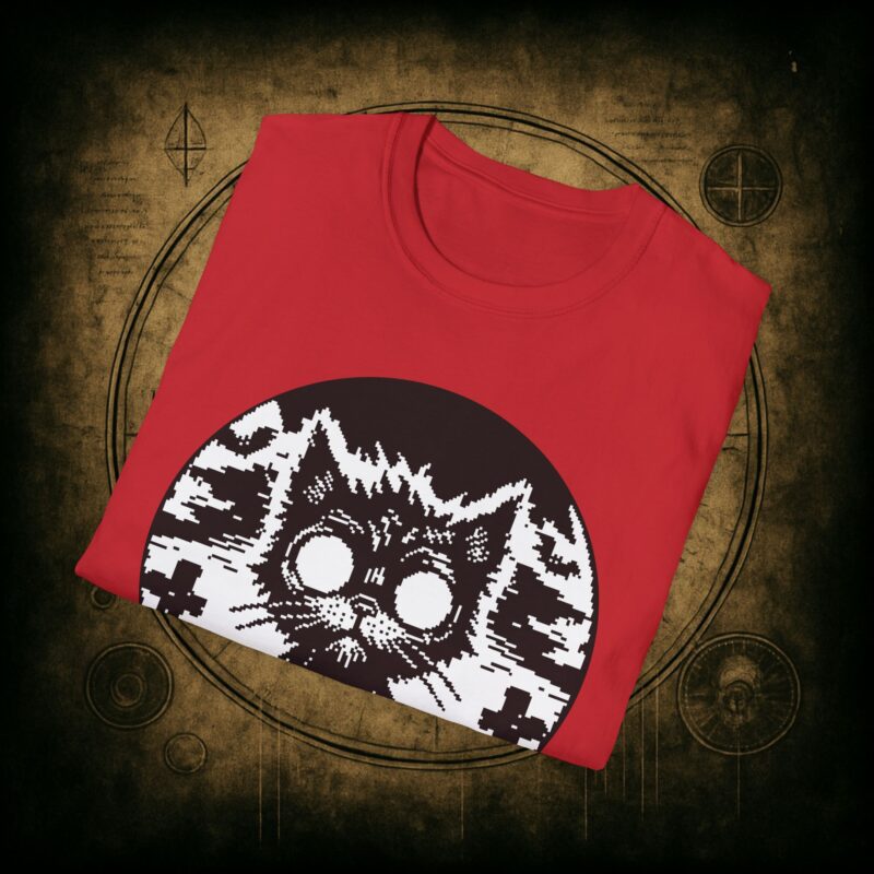 Zombie Cat Unisex T-Shirt - Image 69