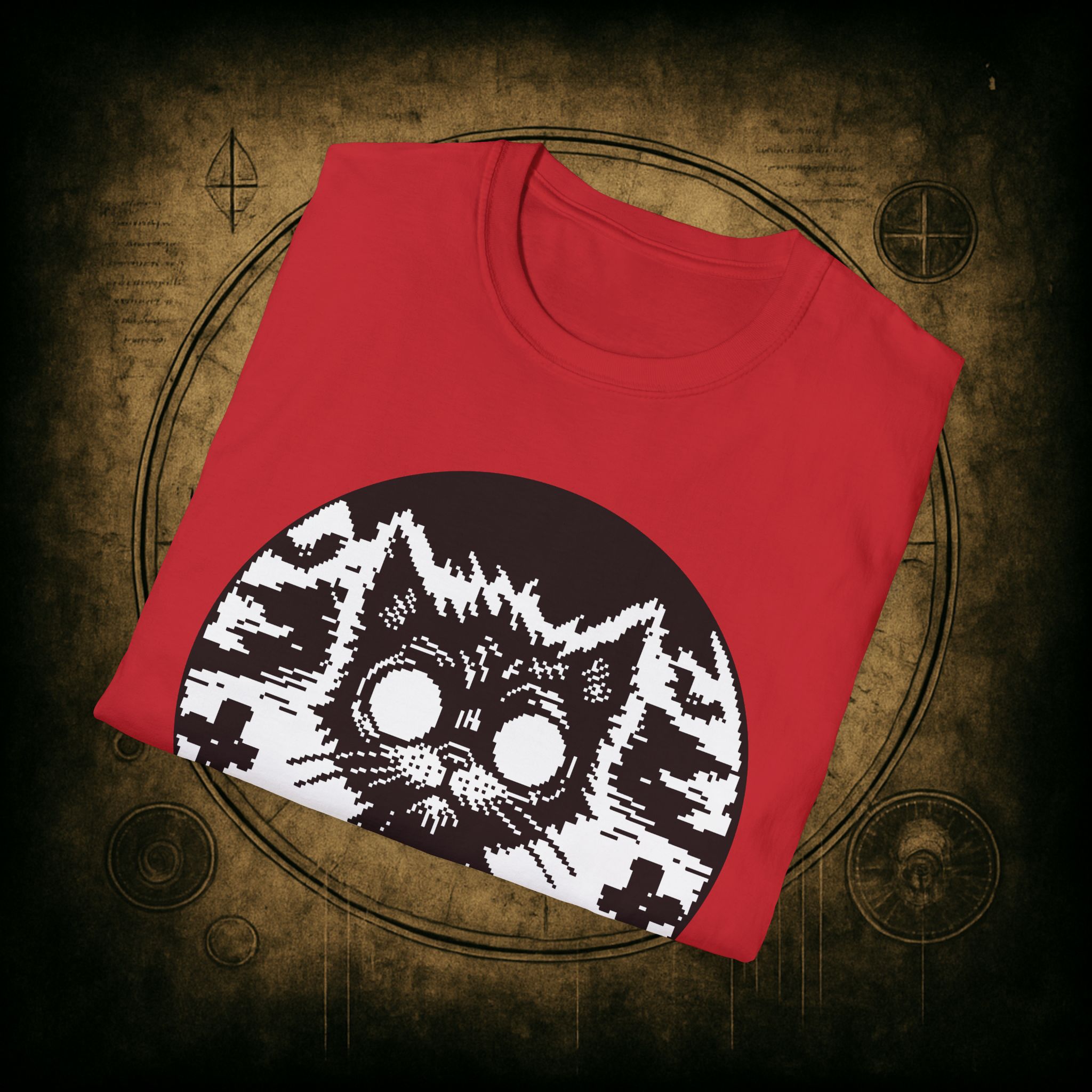 Zombie Cat Unisex T-Shirt - Image 69