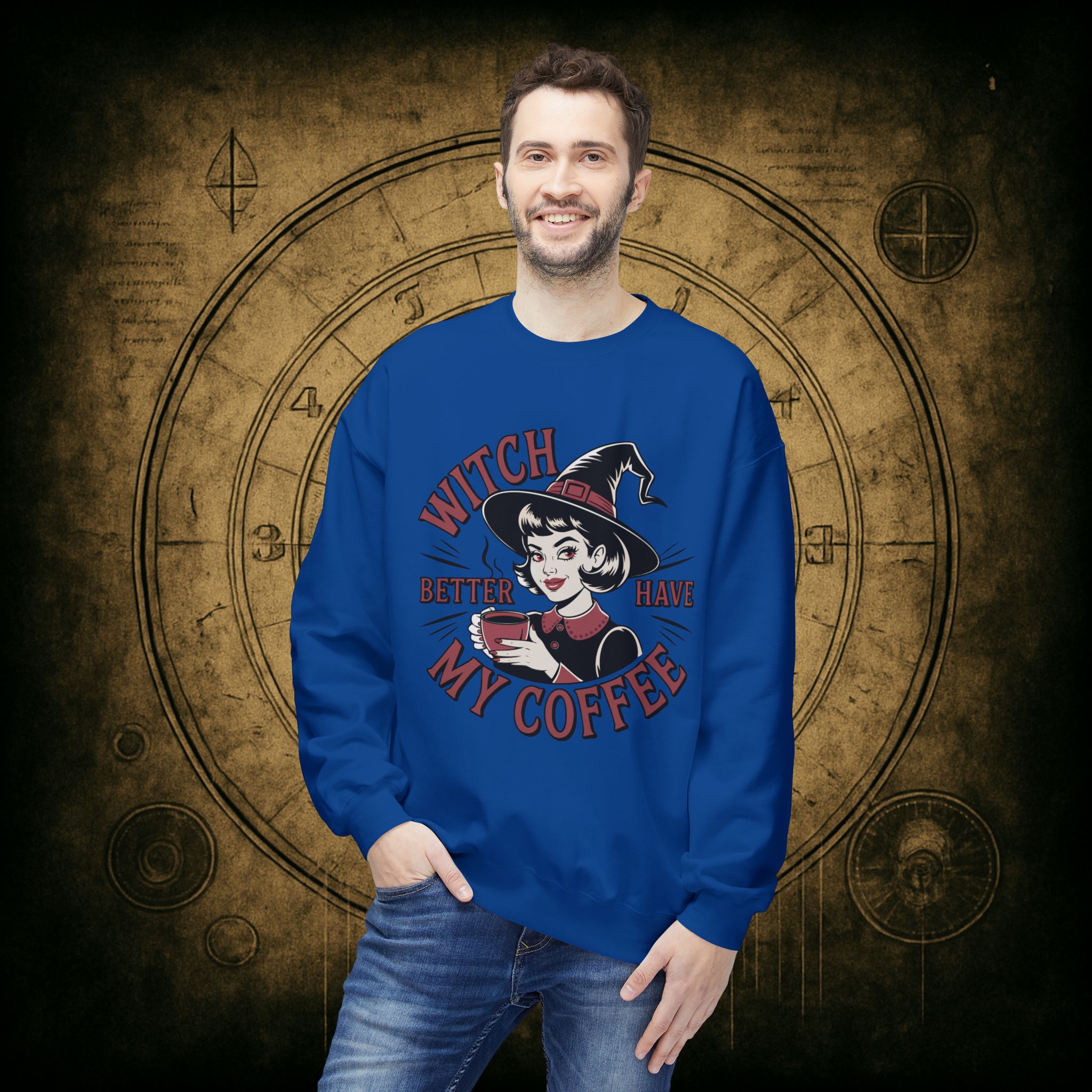 Witch Better Have My Coffee Unisex Sweatshirt - Image 36