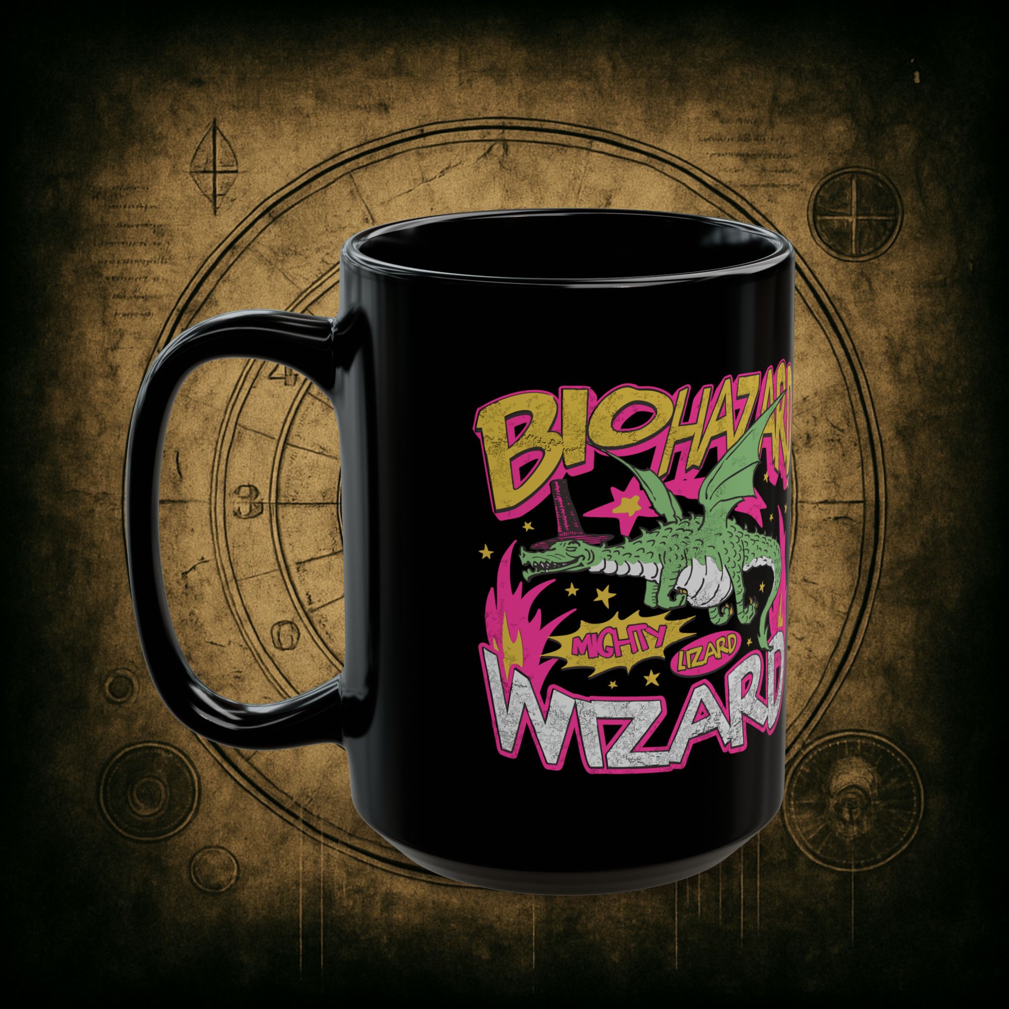 Biohazard Wizard Ceramic Mug - Image 8